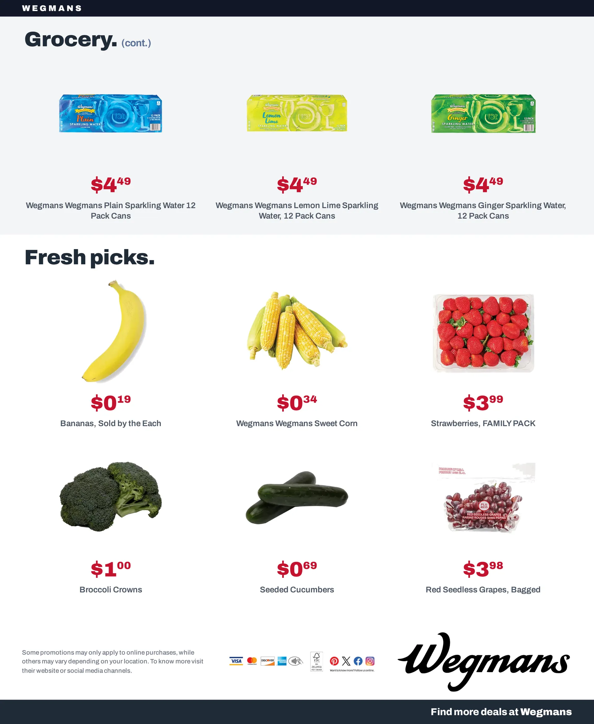 Weekly promotion Wegmans — 2026-08-28 spanning from August 28 to September 11 2026 - Page 8 for Catalogue 365