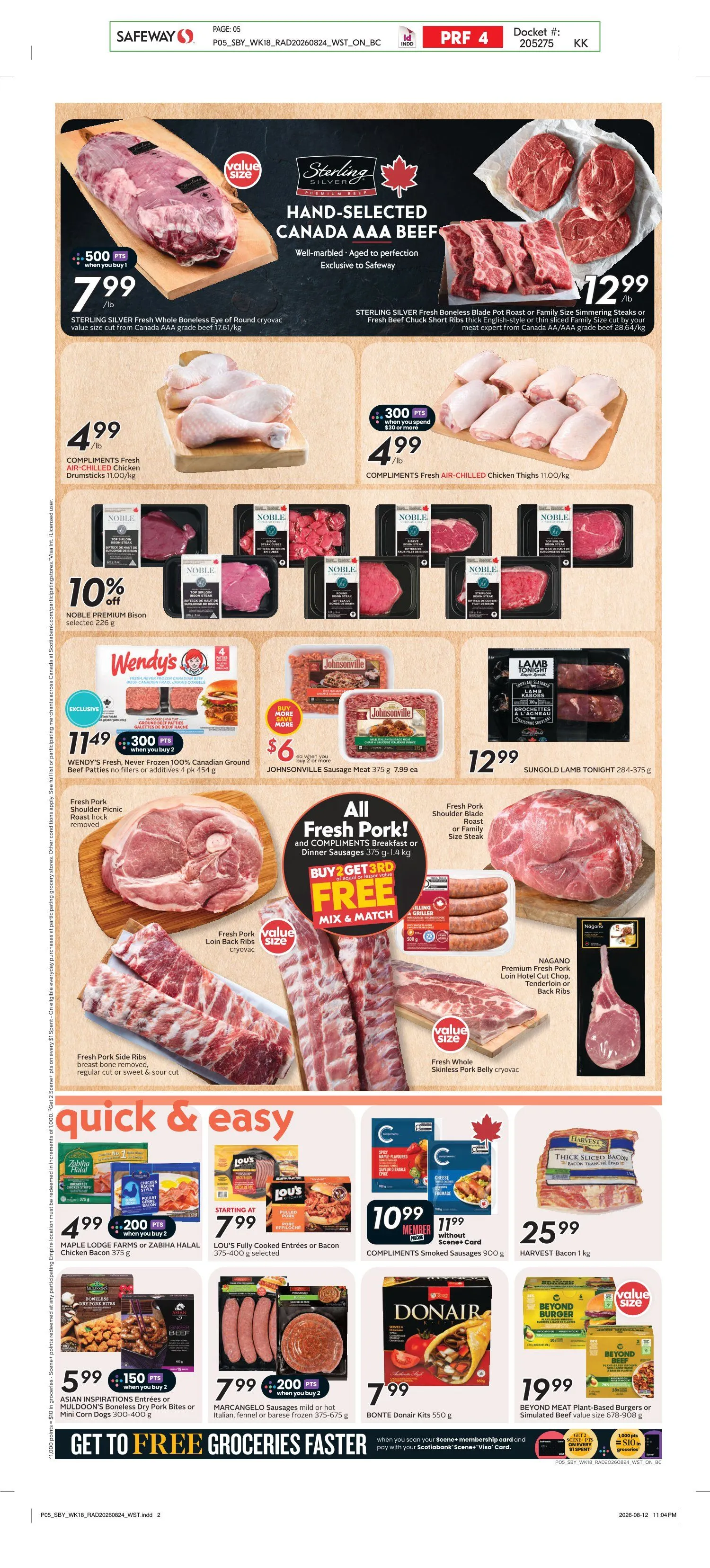 Safeway — 2026-08-31 from August 27 to September 2 2026 - flyer page 8