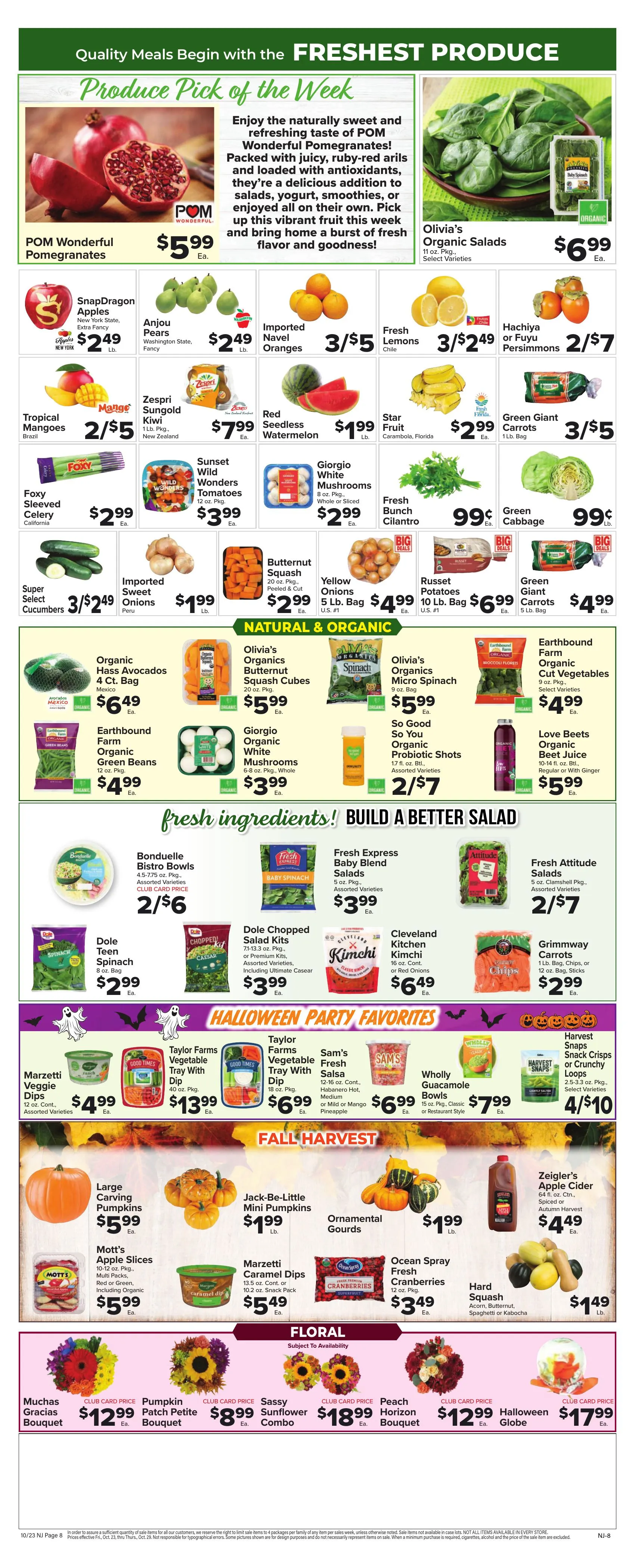 Weekly promotion Foodtown — 2026-10-23 spanning from October 23 to October 29 2026 - Page 8 for Catalogue 365