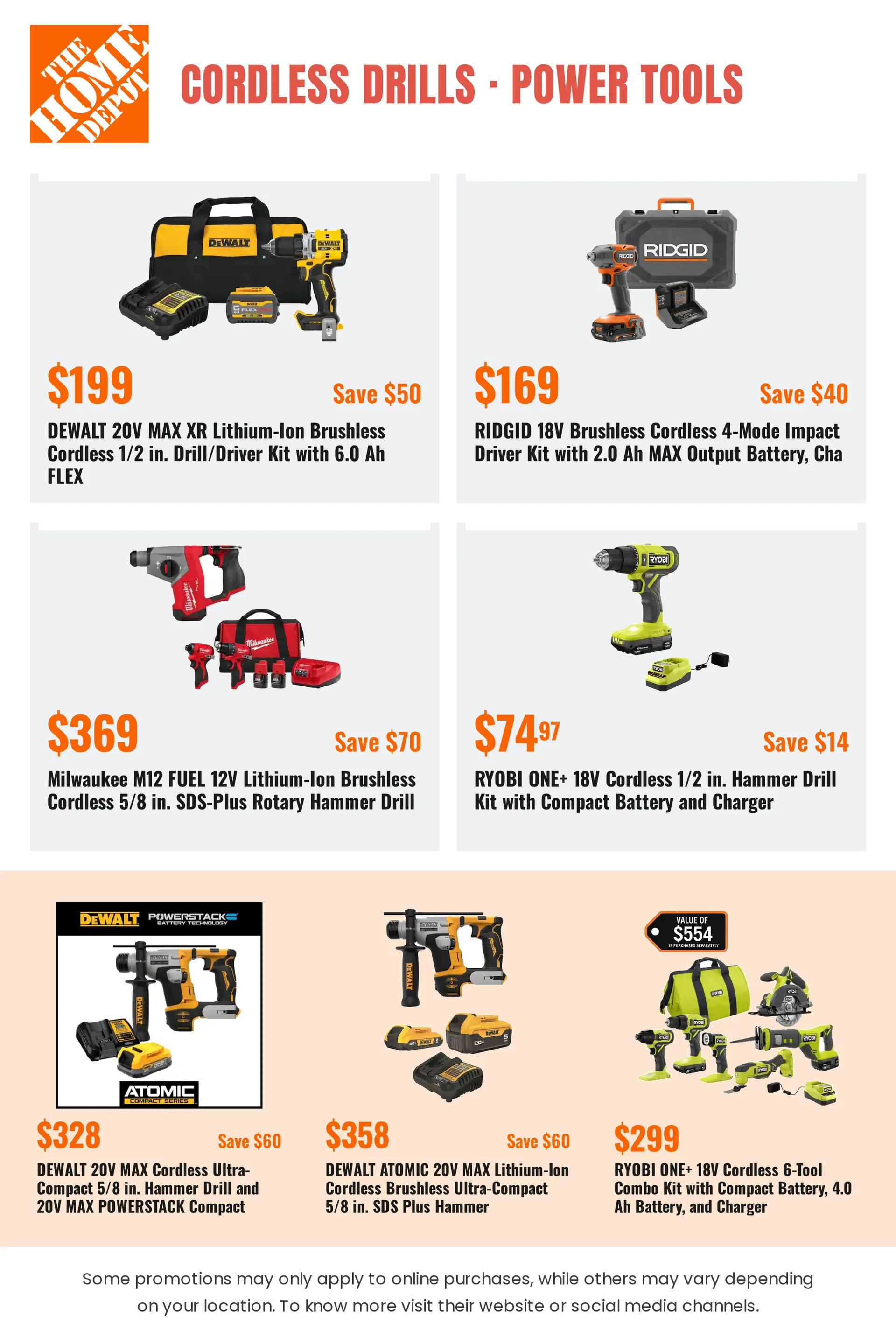 Weekly promotion The Home Depot — Catálogo 2 — 2026-10-20 spanning from October 20 to November 4 2026 - Page 8 for Catalogue 365