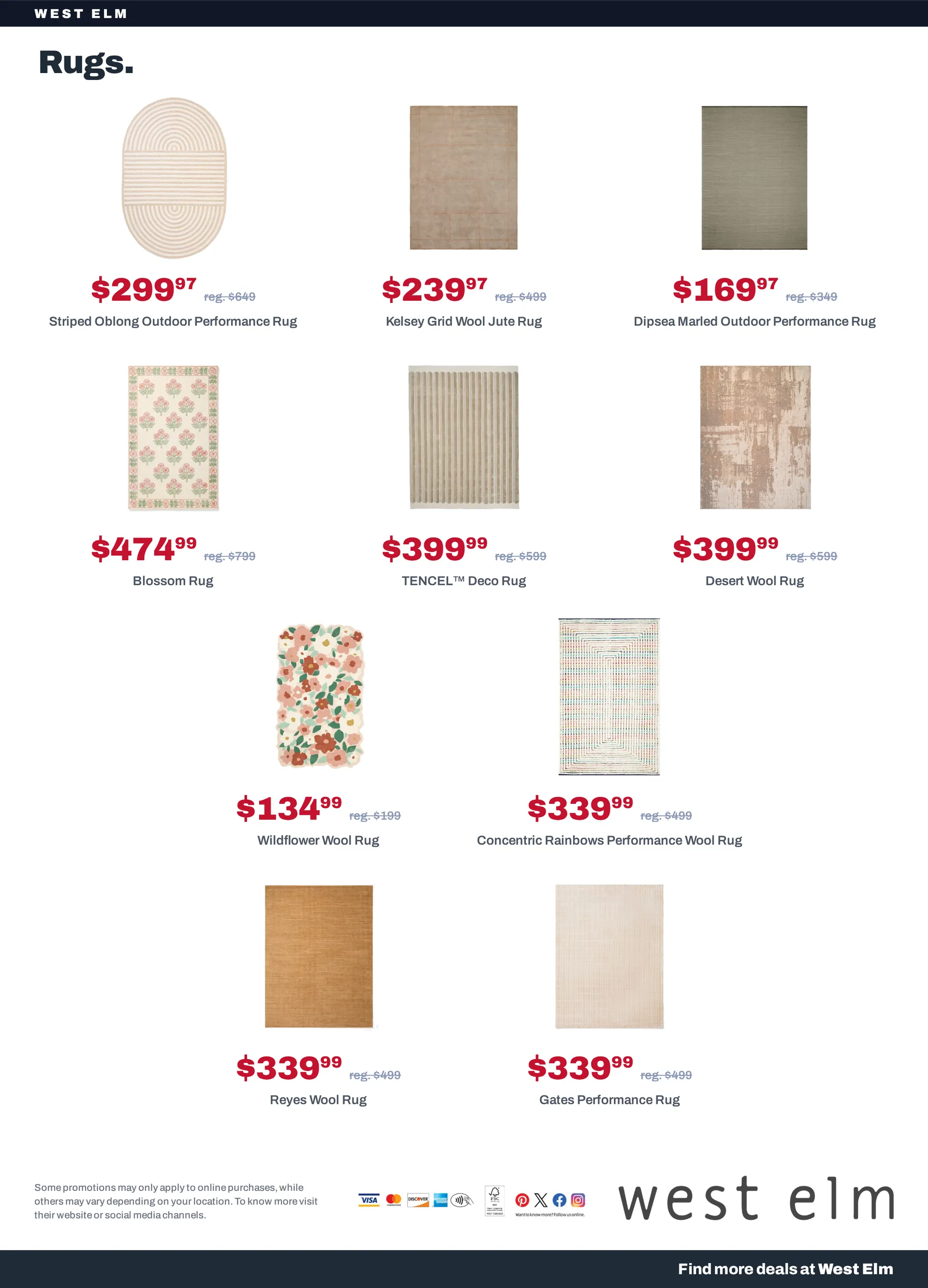 Weekly promotion West Elm — 2026-10-22 spanning from October 22 to October 29 2026 - Page 8 for Catalogue 365