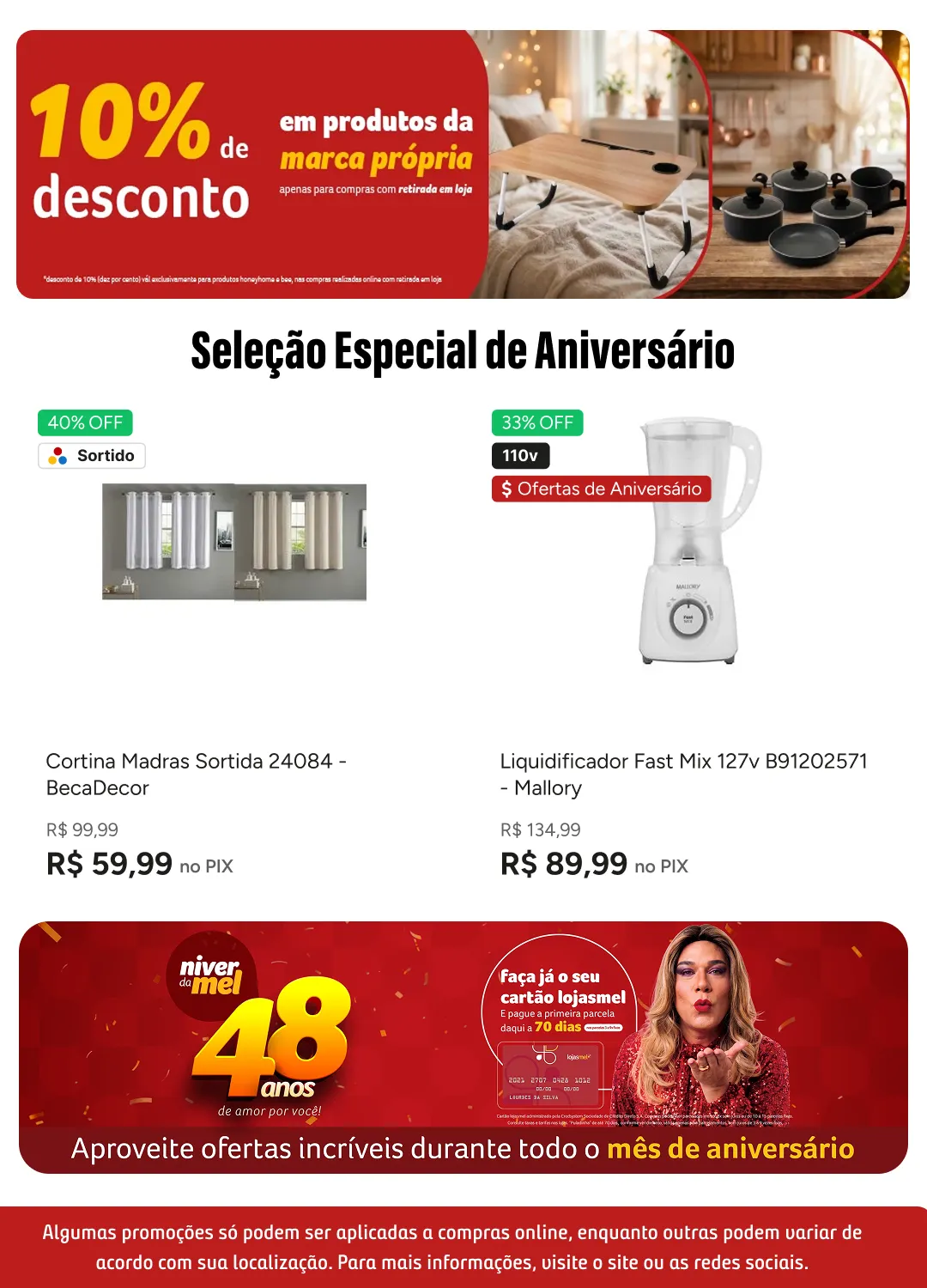 Encarte de Seleção Especial de Aniversário 6 de agosto até 21 de agosto 2026 - Pagina 8