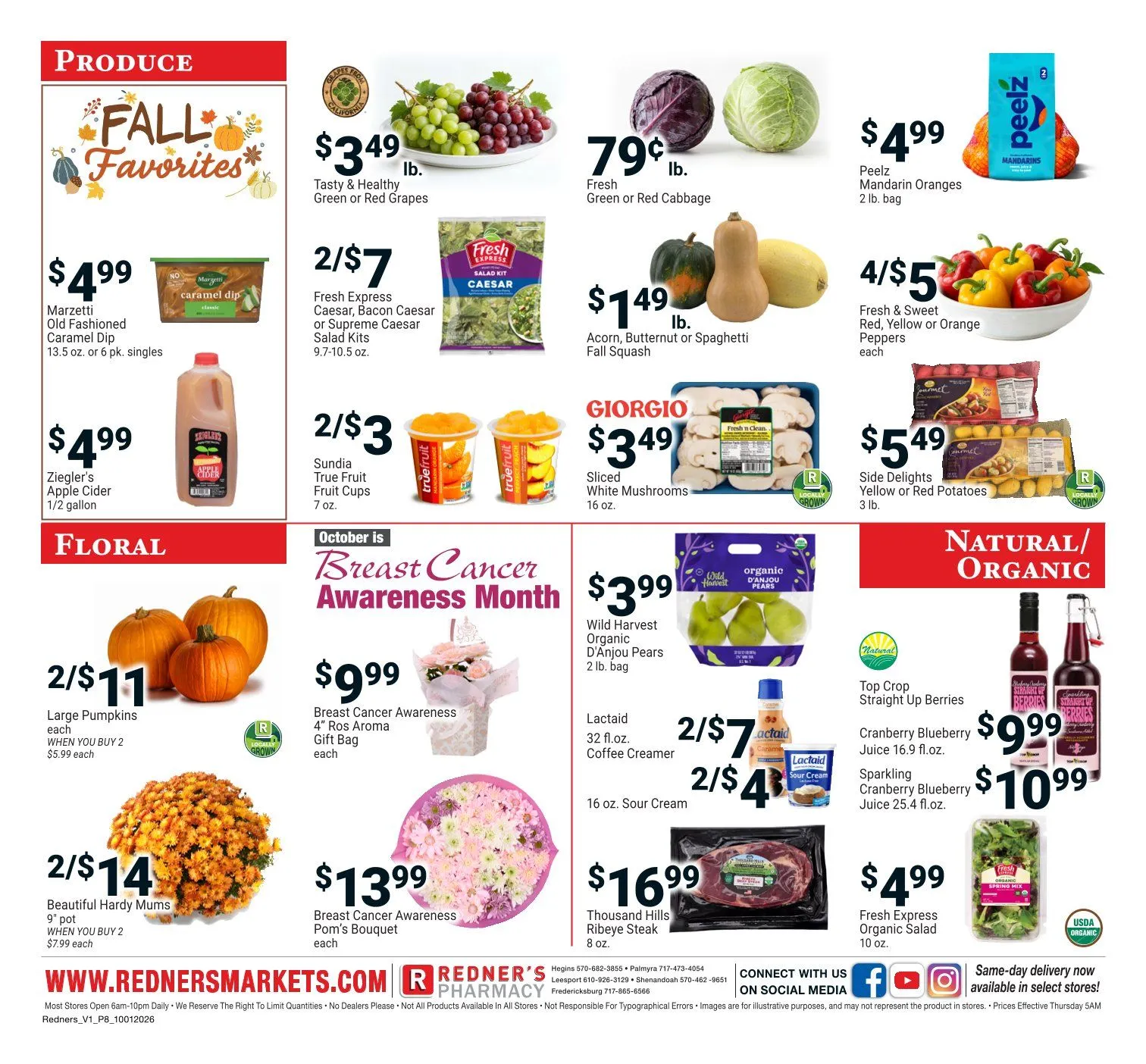 Weekly ad Redner's Market — 2026-10-06 from October 1 to October 7 2026 - Page 8
