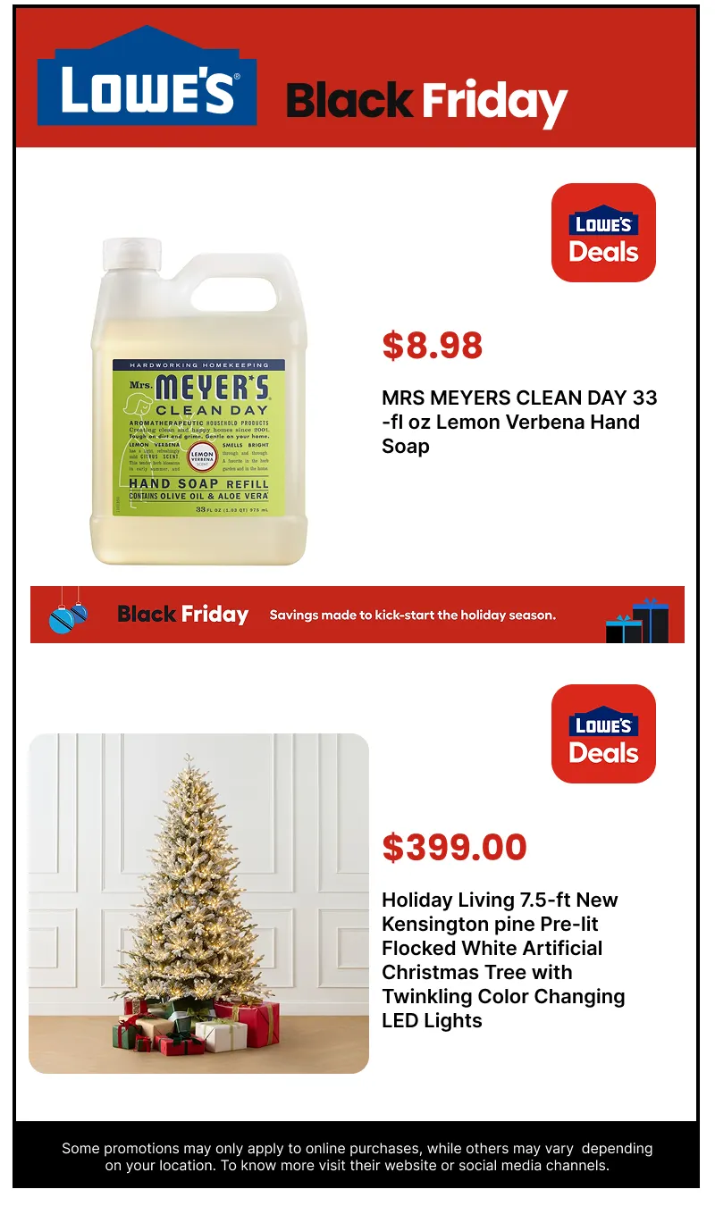 Weekly ad Lowe's — 2026-10-29 from October 29 to November 16 2026 - Page 8