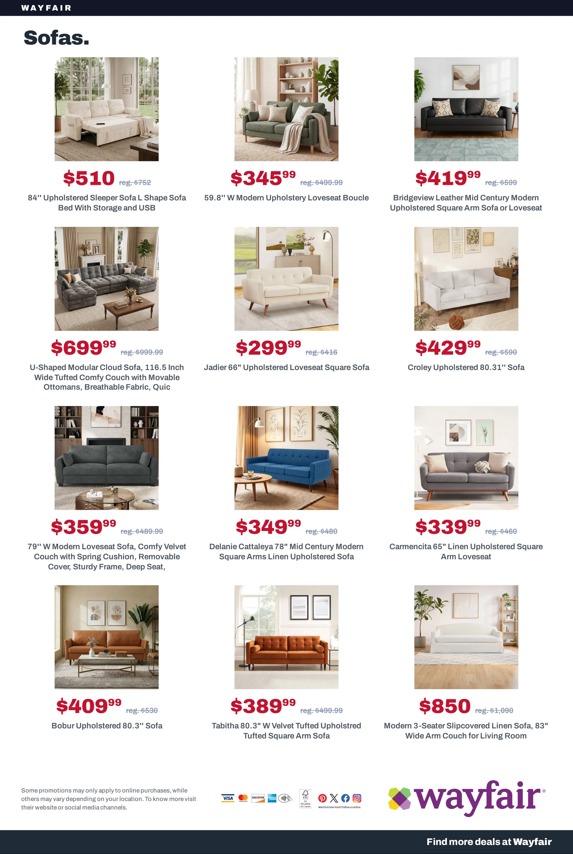 Weekly ad Wayfair — 2026-09-23 from September 23 to October 7 2026 - Page 8