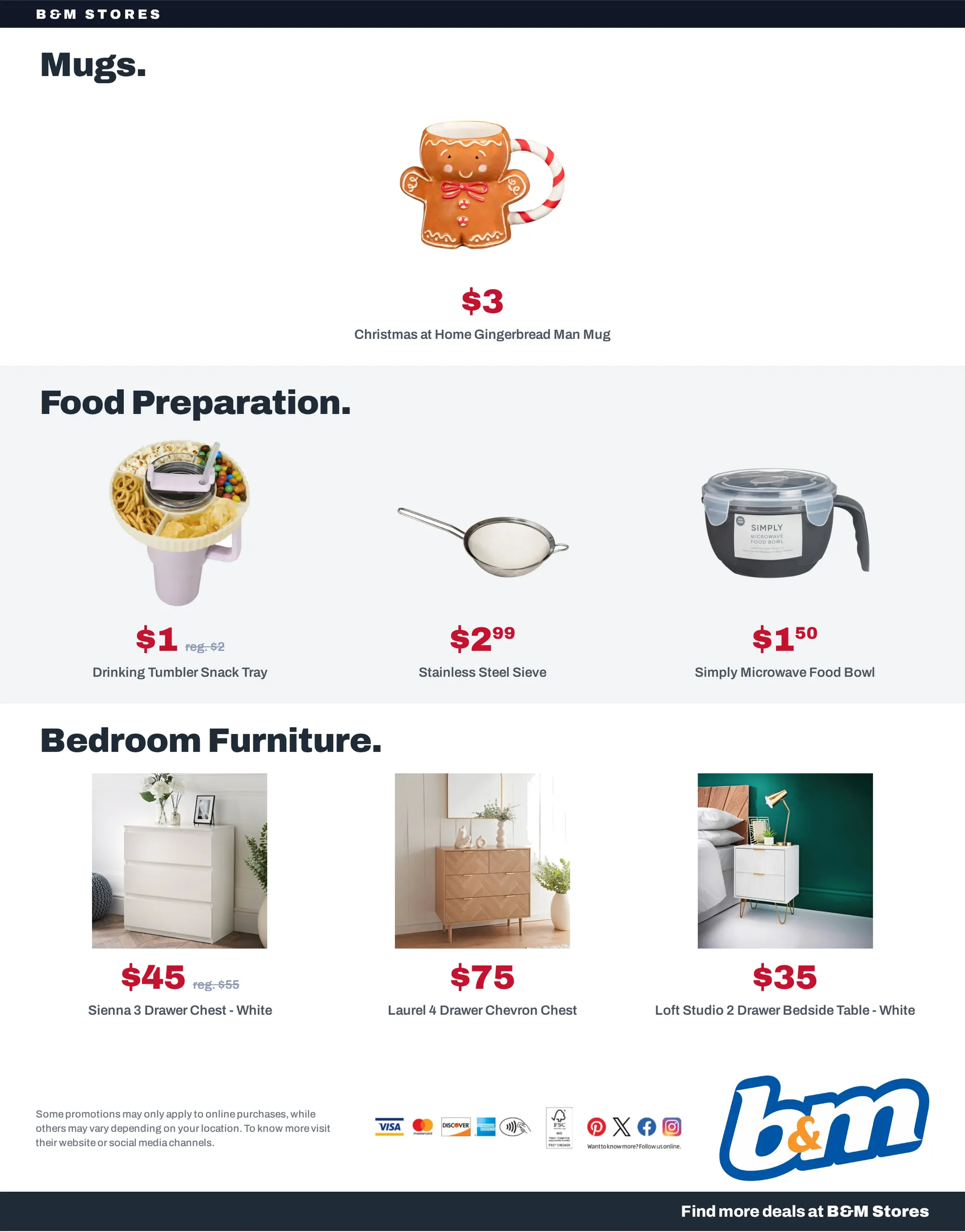 B&M Stores — Catálogo 1 — 2026-10-19 from 19 October to 3 November 2026 - Catalogue Page 8