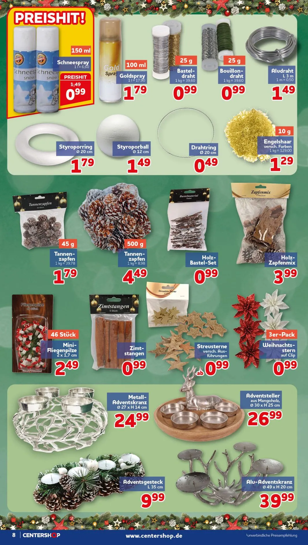 CENTERSHOP — 2026-10-26 von 26. Oktober bis 31. Oktober 2026 - Prospekt seite 8