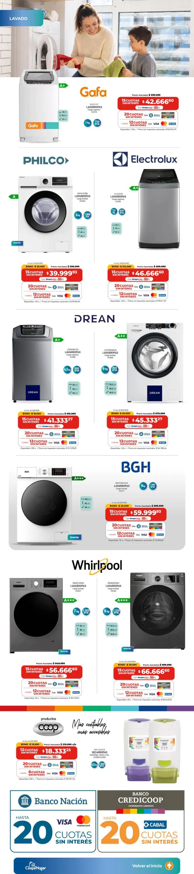 Ofertas de Cooperativa Obrera — 2026-07-30 30 de julio al 20 de agosto 2026 - Página 8 del catálogo