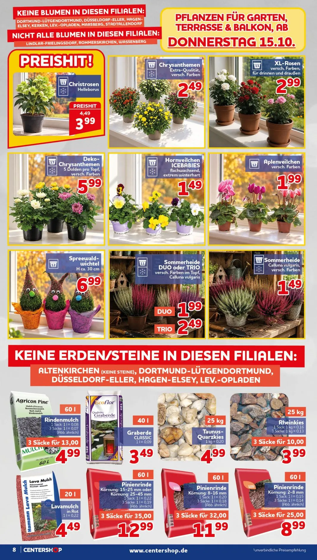 CENTERSHOP — 2026-10-15 von 12. Oktober bis 17. Oktober 2026 - Prospekt seite 8