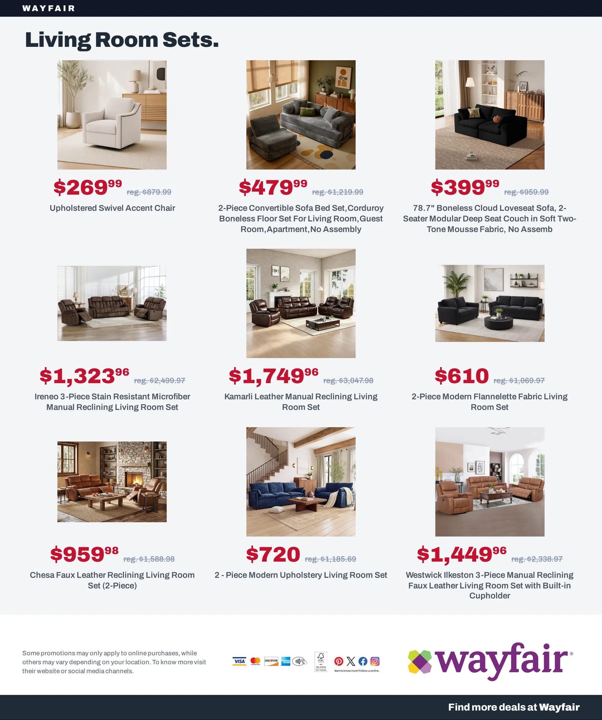 Weekly ad Wayfair — 2026-10-16 from October 16 to October 30 2026 - Page 8