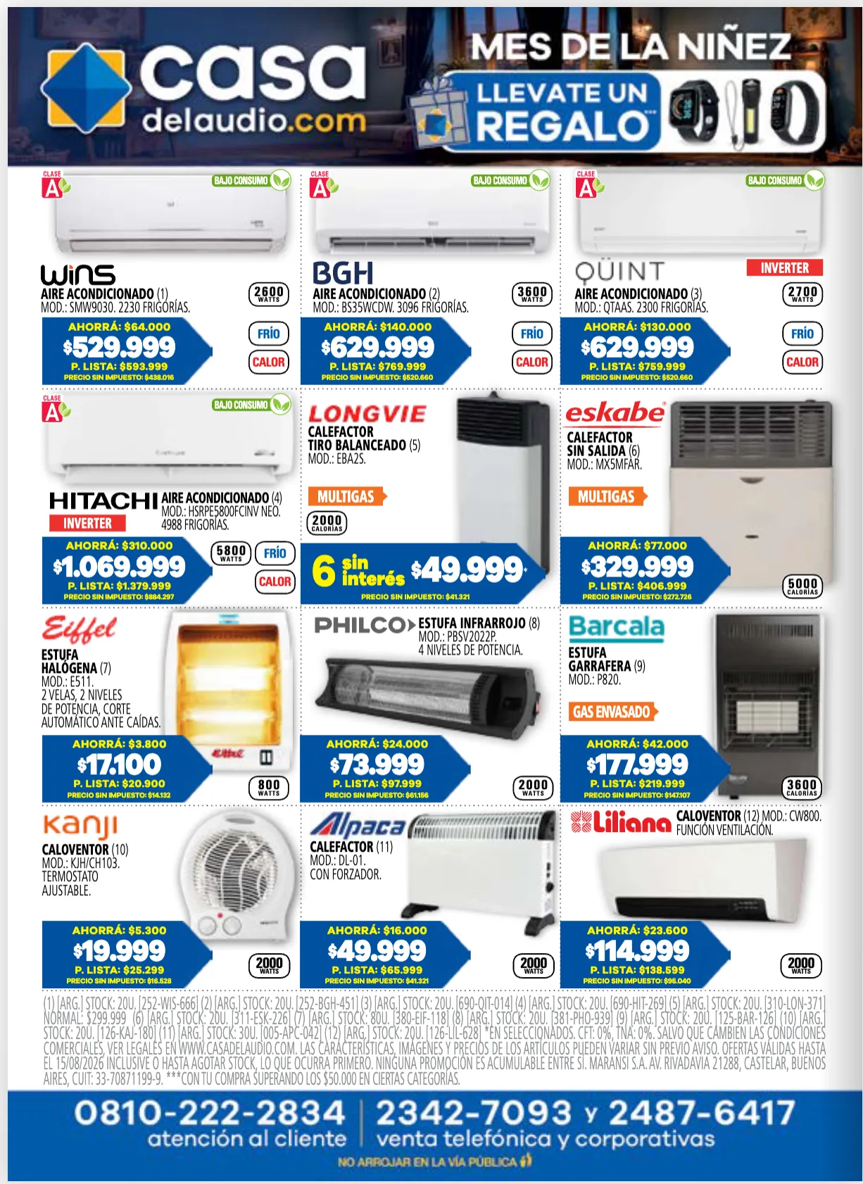 Ofertas de Casa del Audio — 2026-08-10 10 de agosto al 31 de agosto 2026 - Página 8 del catálogo
