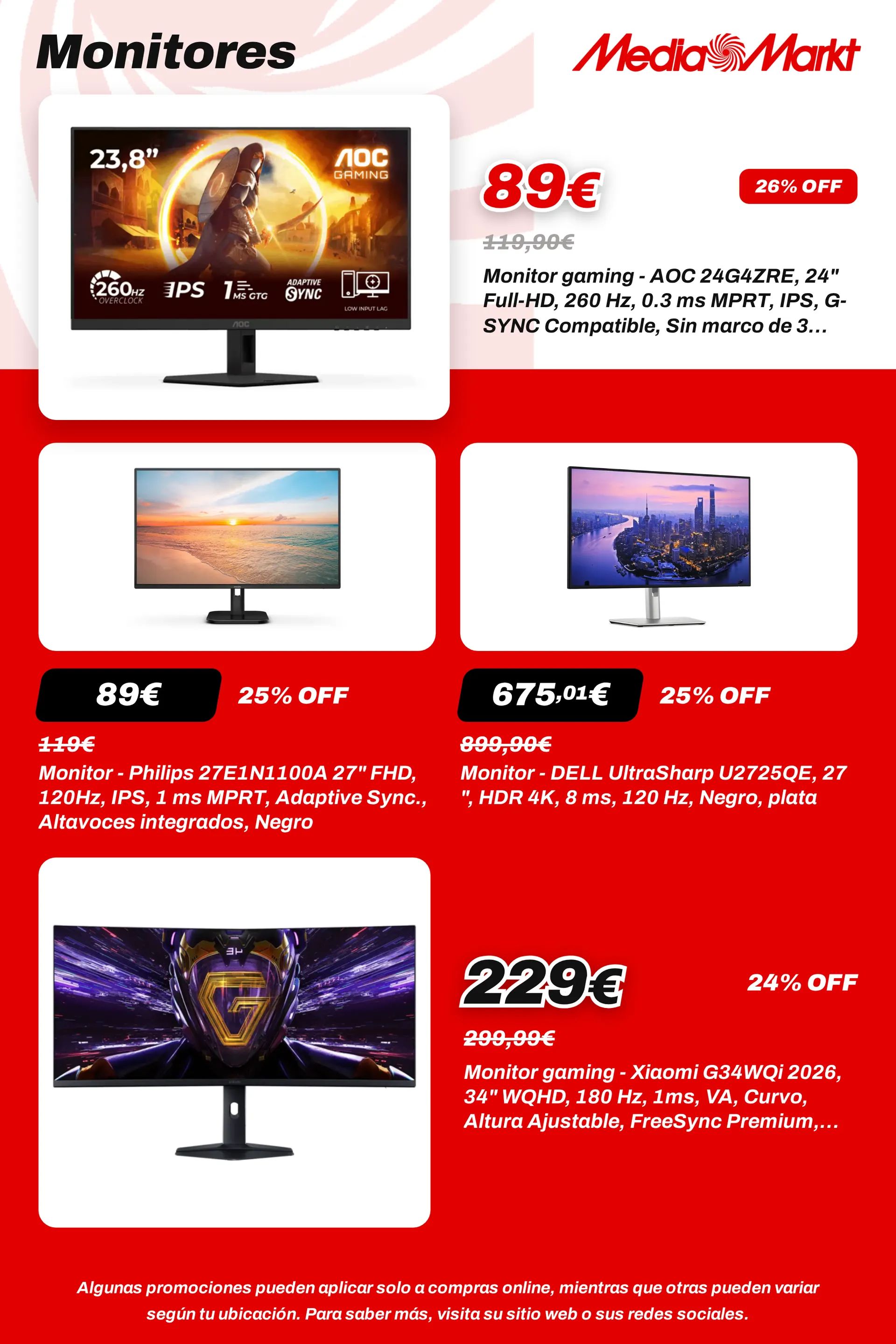 Catálogo de MediaMarkt — TVs y Monitores — 2026-09-14 14 de septiembre al 5 de octubre 2026 - Página 8