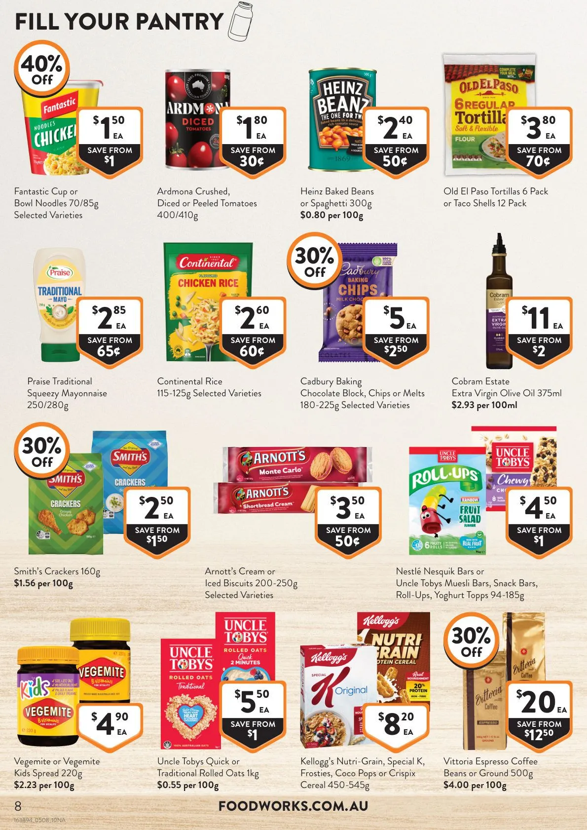 Foodworks — 2026-08-05 - Catalogue valid from 5 August to 11 August 2026 - page 8