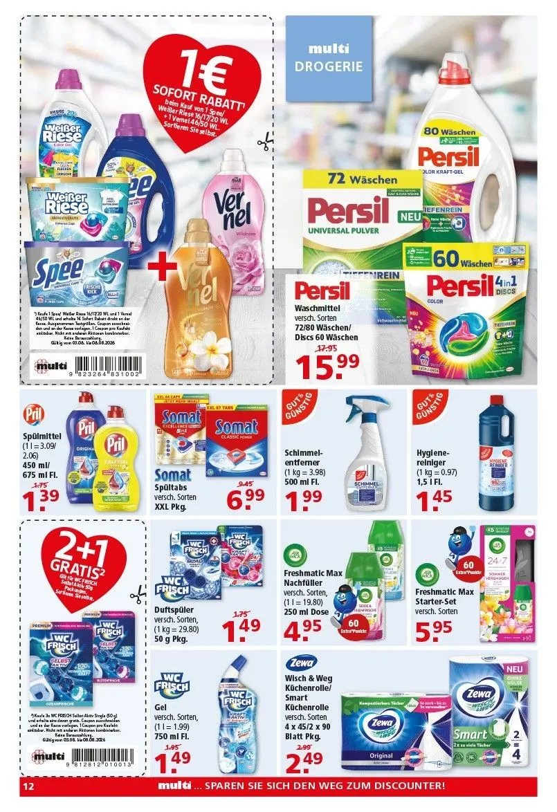 Multi Markt — 2026-08-04 von 4. August bis 8. August 2026 - Prospekt seite 8