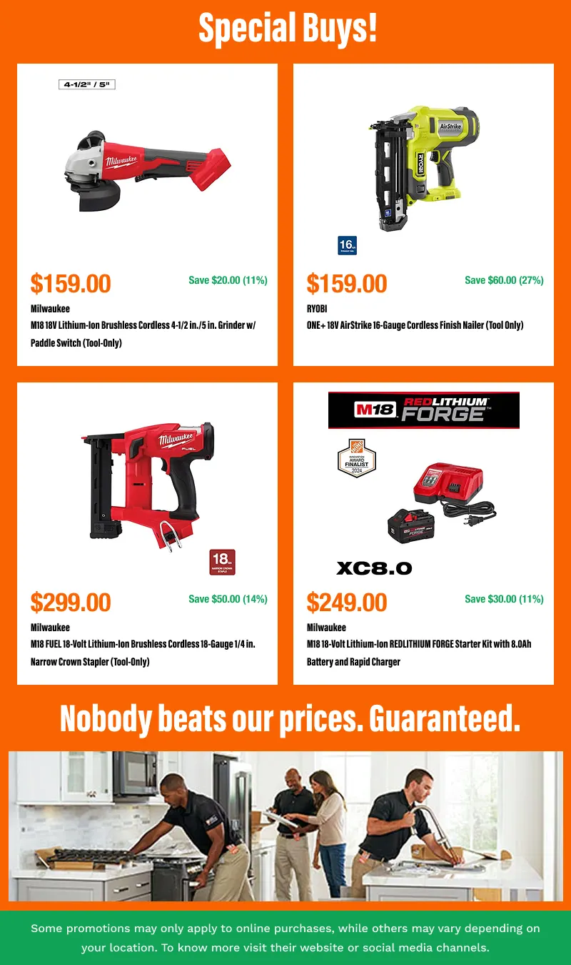 Weekly ad The Home Depot Savings from July 8 to July 23 2026 - Page 8