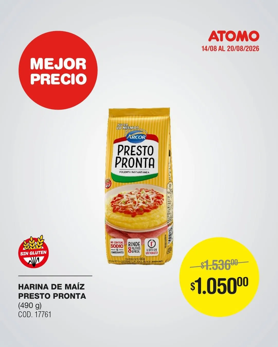 Ofertas de Atomo — 2026-08-18 14 de agosto al 20 de agosto 2026 - Página 8 del catálogo