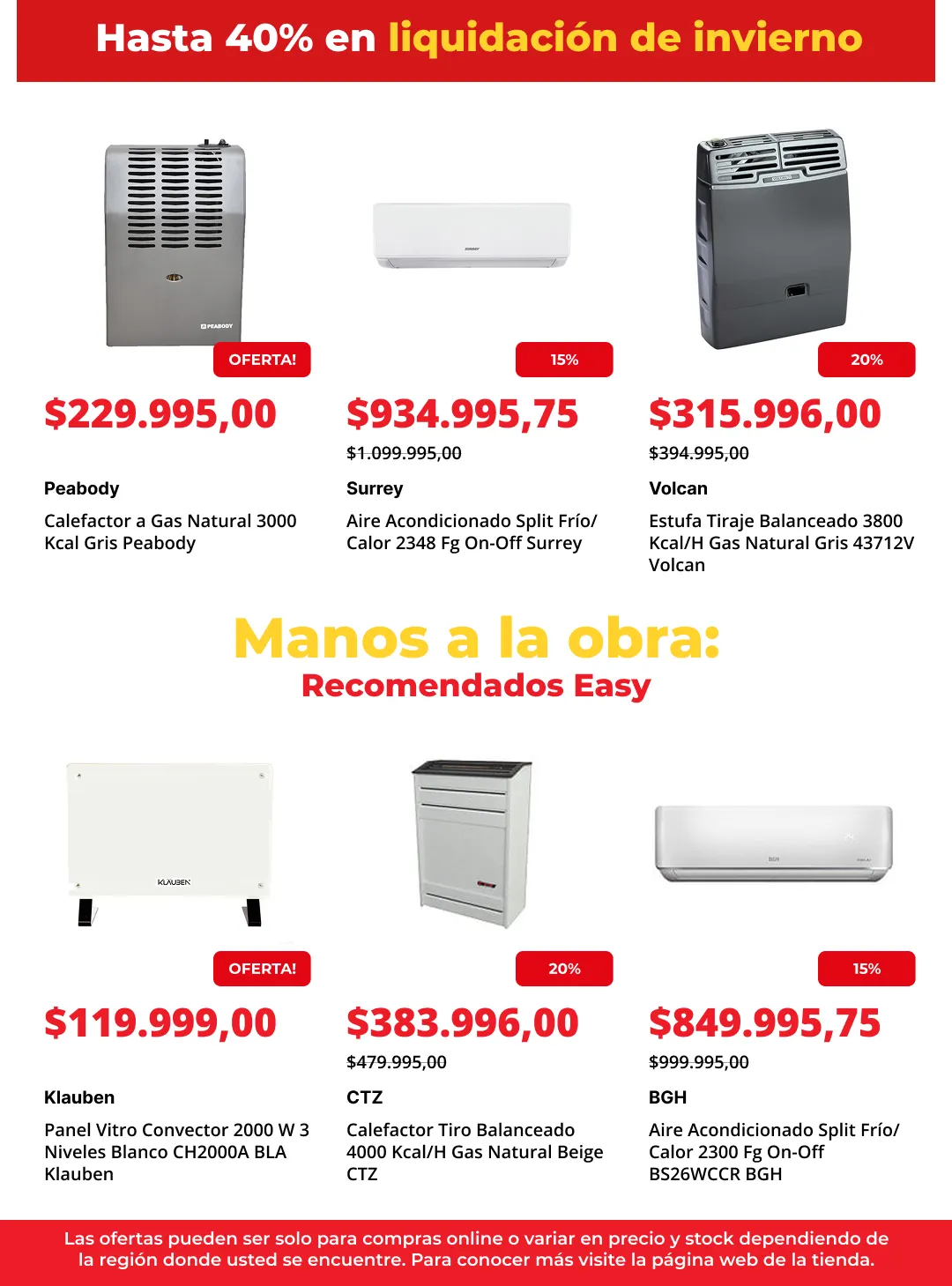 Ofertas de Liquidación de invierno 10 de agosto al 25 de agosto 2026 - Página 8 del catálogo