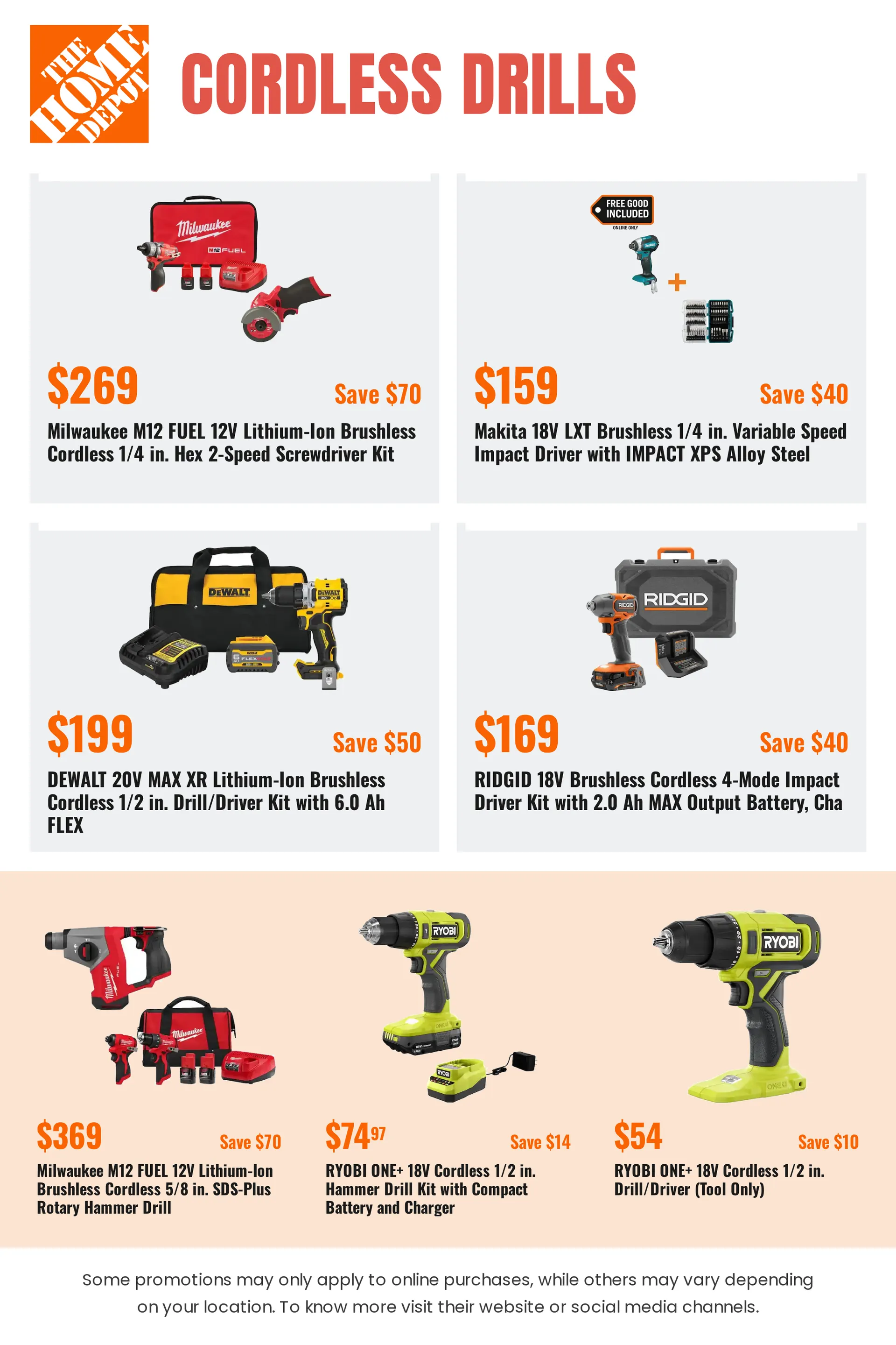 Weekly ad The Home Depot — Catálogo 1 — 2026-10-05 from October 5 to October 20 2026 - Page 8