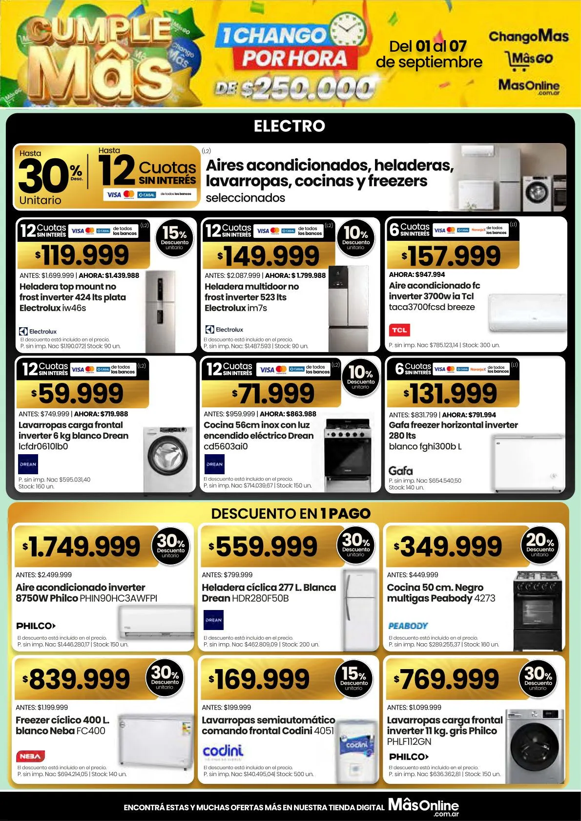 Ofertas de Changomas — 2026-09-02 2 de septiembre al 7 de septiembre 2026 - Página 8 del catálogo