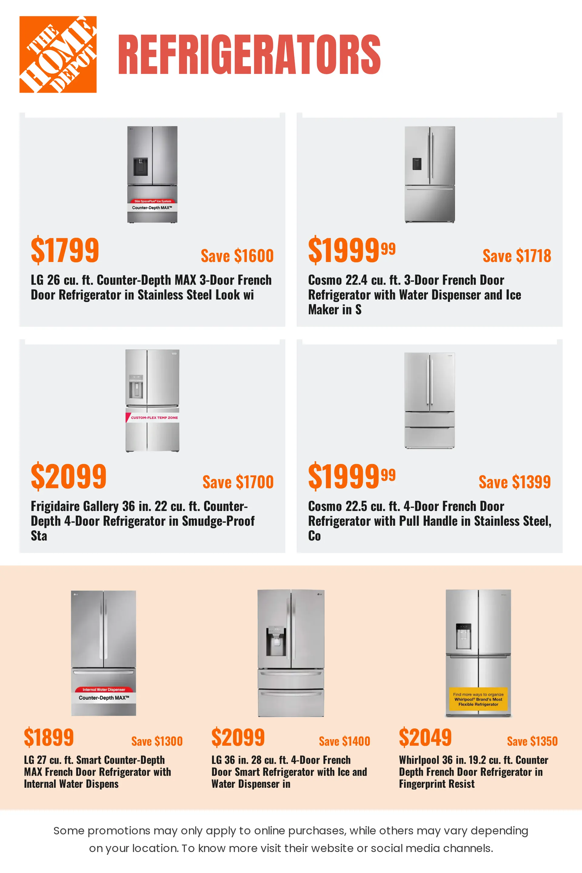 Weekly ad The Home Depot — Catálogo 1 — 2026-09-21 from September 21 to October 5 2026 - Page 8