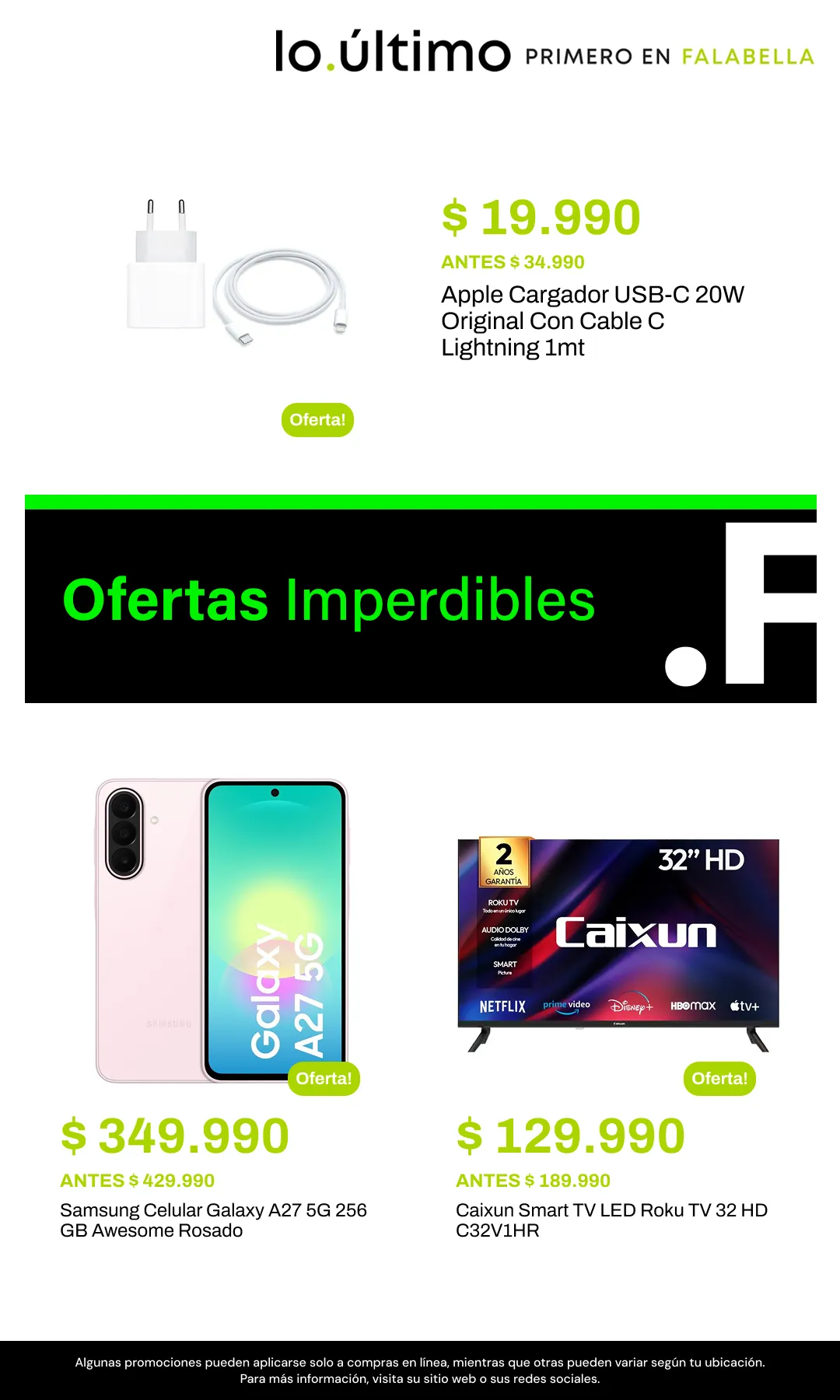 Catálogo de Falabella — 2026-10-20 20 de octubre al 4 de noviembre 2026 - Página 8