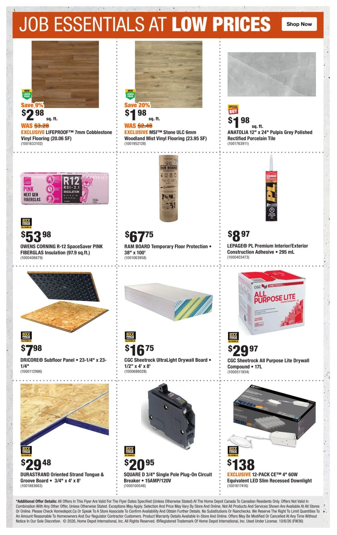 The Home Depot — 2026-10-20 from October 8 to October 21 2026 - flyer page 8