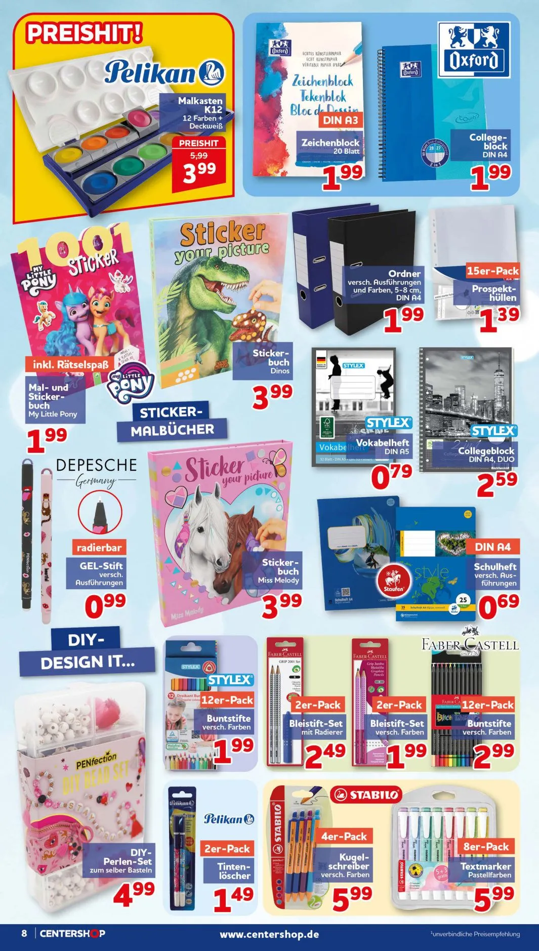 CENTERSHOP — 2026-08-18 von 17. August bis 22. September 2026 - Prospekt seite 8