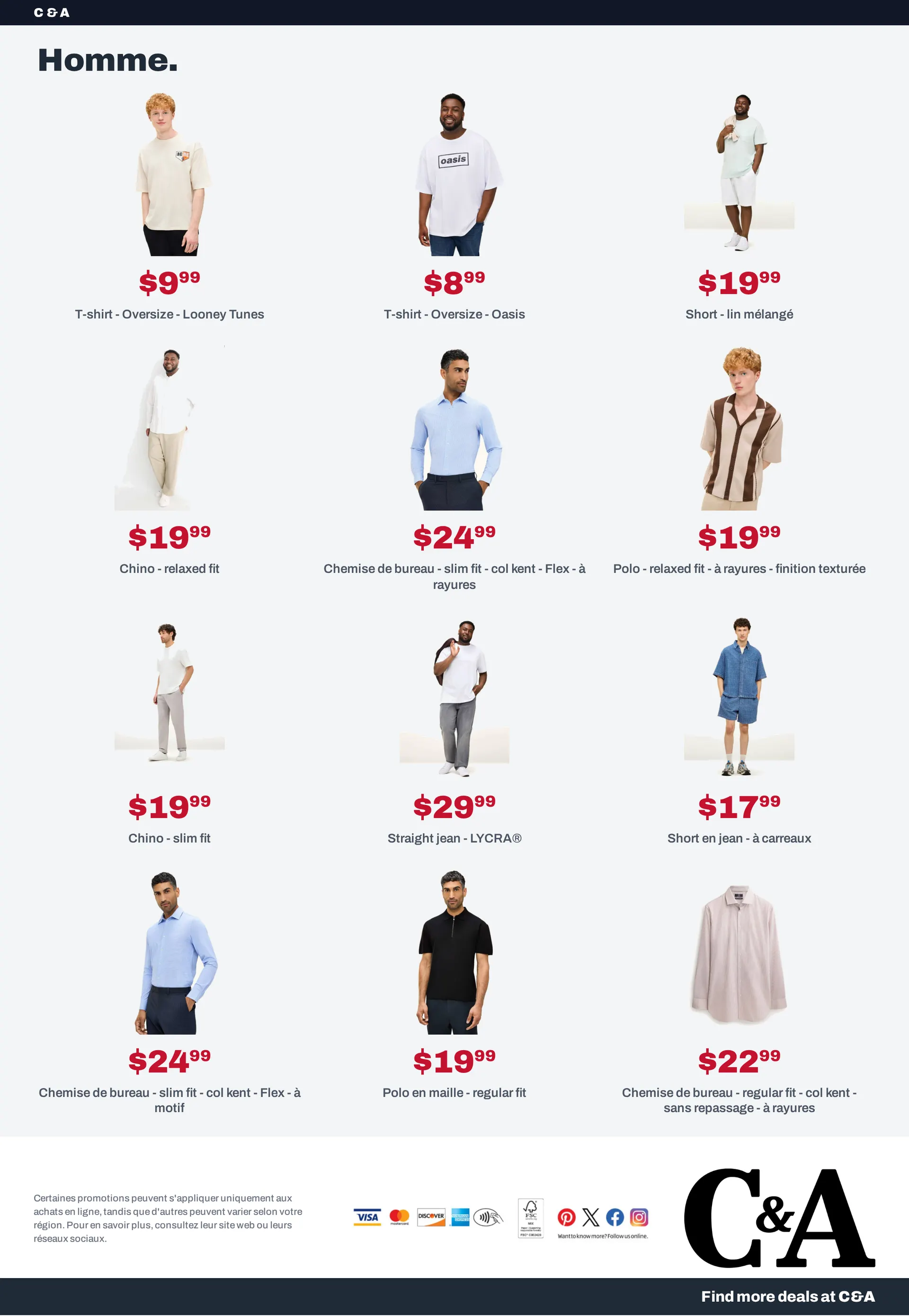 C&A — 2026-10-28 du 28 octobre au 12 novembre 2026 - Catalogue page 8