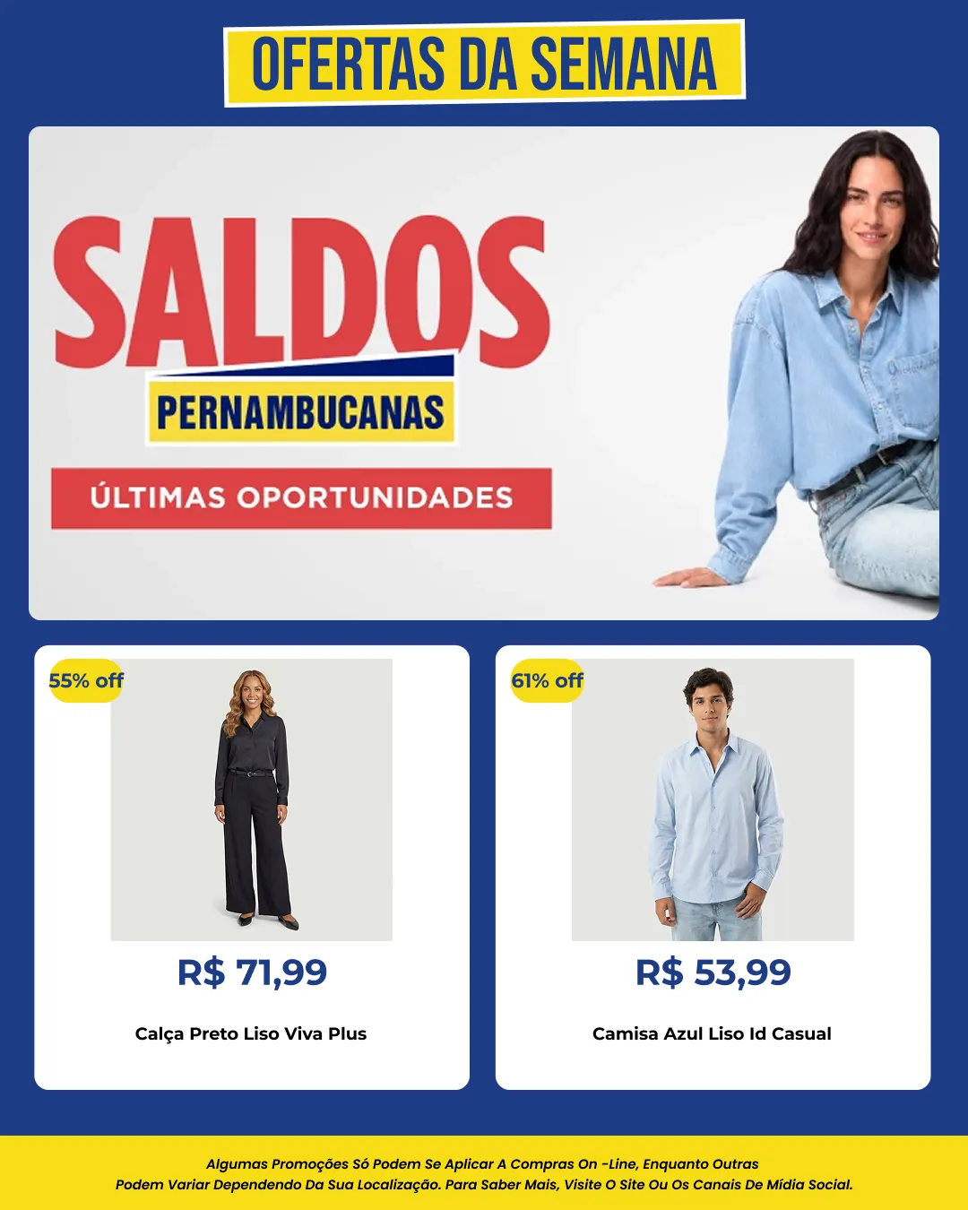Encarte de Saldão Pernambucanas 27 de agosto até 11 de setembro 2026 - Pagina 8