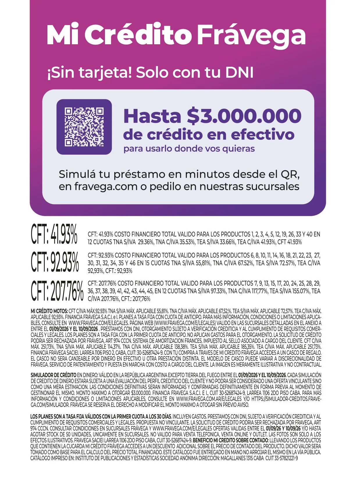 Ofertas de Frávega — 2026-09-22 1 de septiembre al 30 de septiembre 2026 - Página 8 del catálogo
