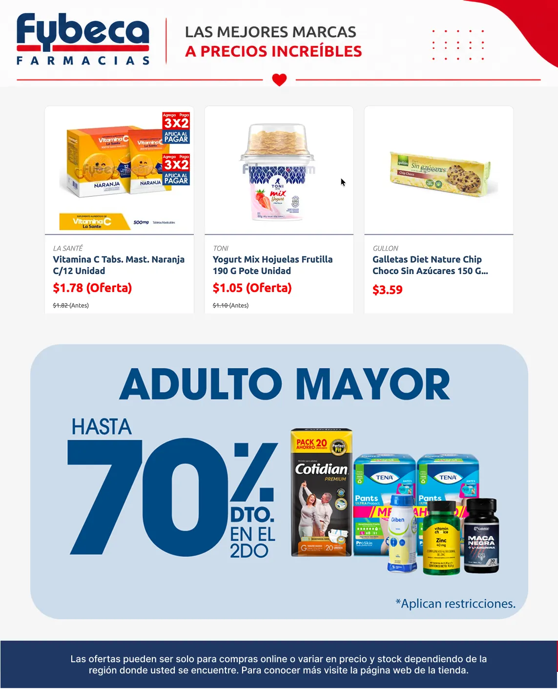 Catalogo de Fybeca — 2026-08-28 28 de agosto al 14 de septiembre 2026 - Pag 8