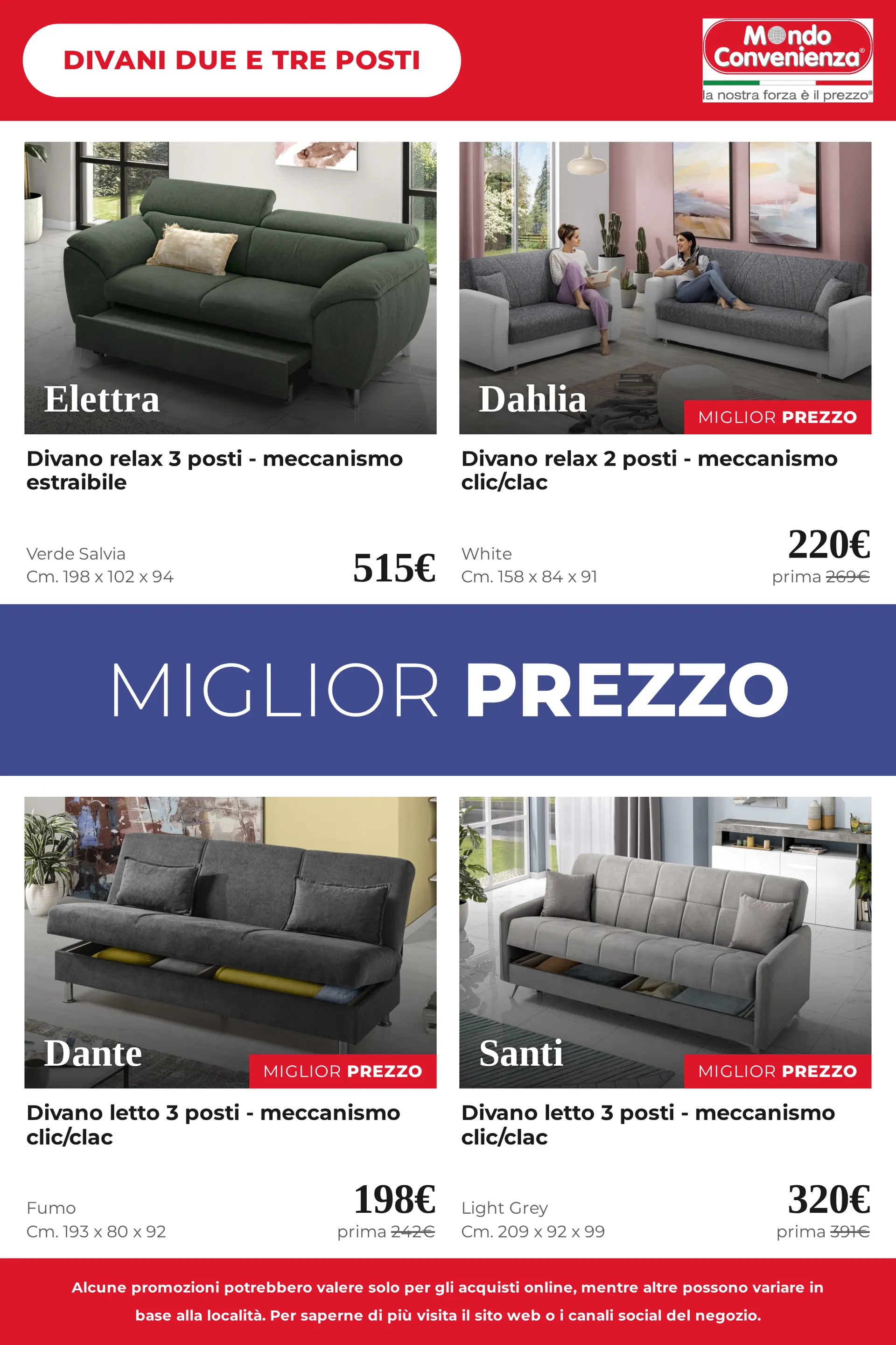 Mondo Convenienza — Catálogo 1 — 2026-09-23 da 23 settembre a 12 ottobre di 2026 - Pagina del volantino 9