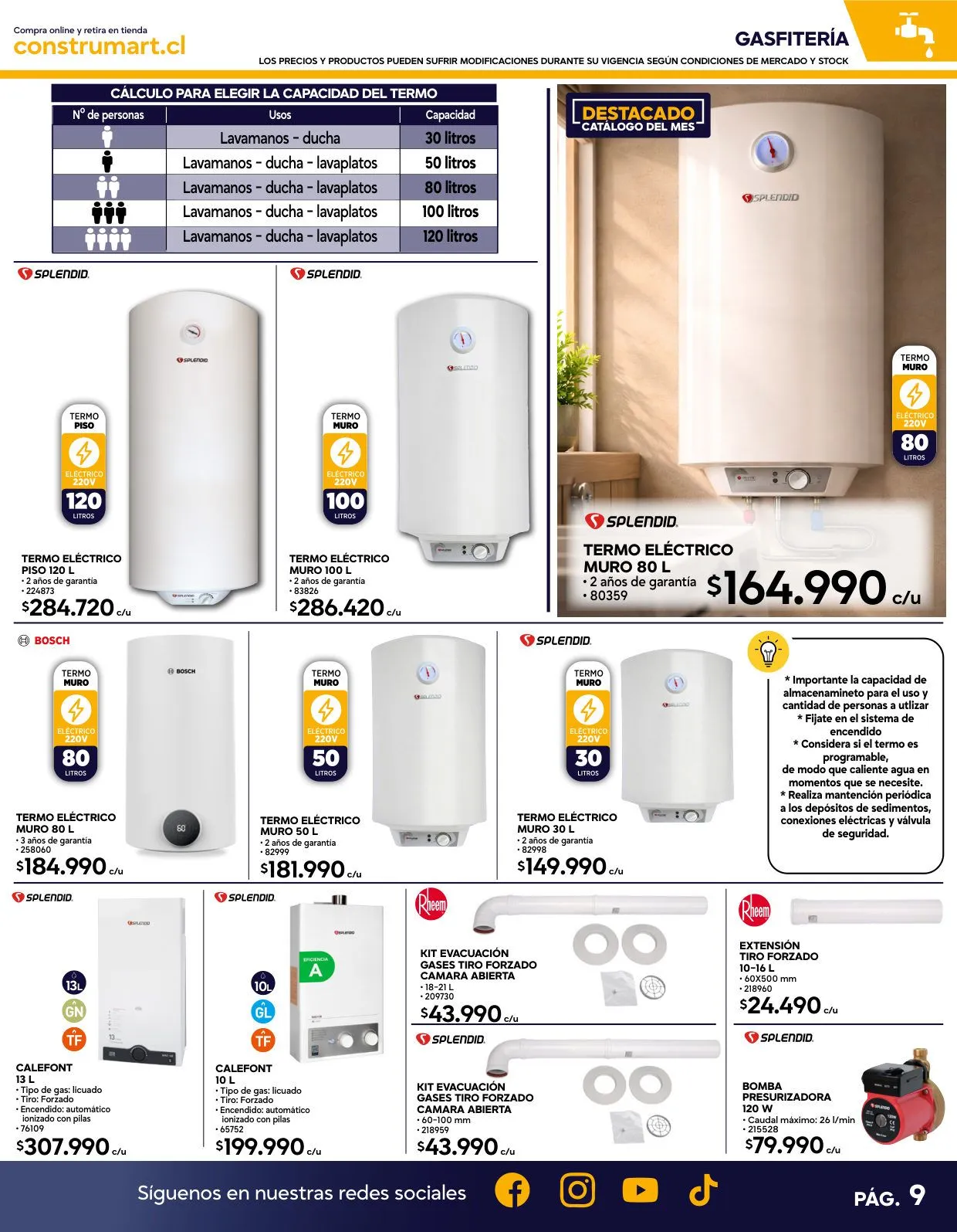 Catálogo de Construmart — 2026-08-04 4 de agosto al 31 de agosto 2026 - Página 9