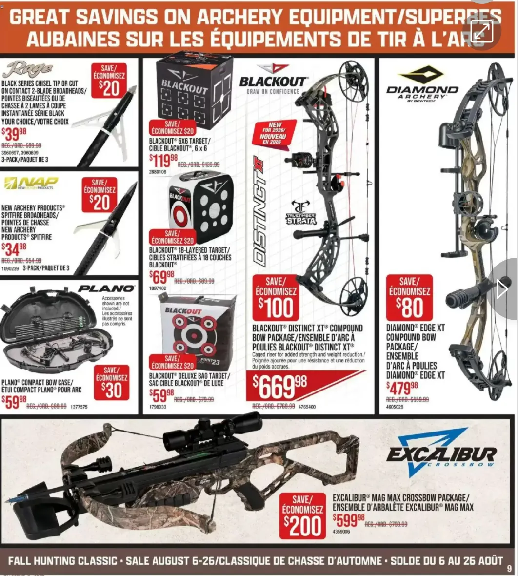 Cabelas — 2026-08-06 from August 6 to August 27 2026 - flyer page 9