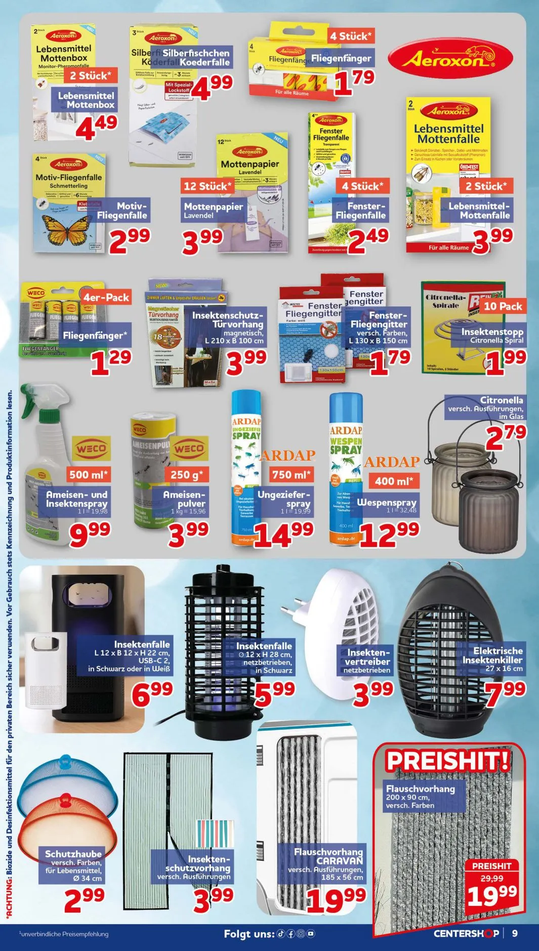 CENTERSHOP — 2026-08-18 von 17. August bis 22. September 2026 - Prospekt seite 9