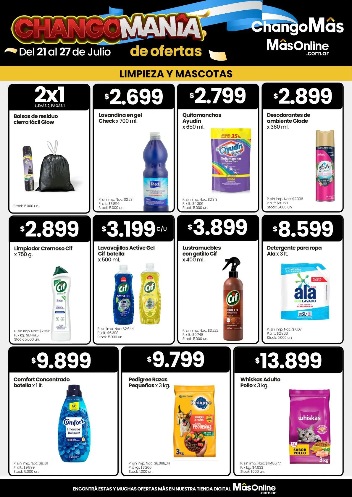 Ofertas de Changomas — 2026-07-21 21 de julio al 27 de julio 2026 - Página 9 del catálogo