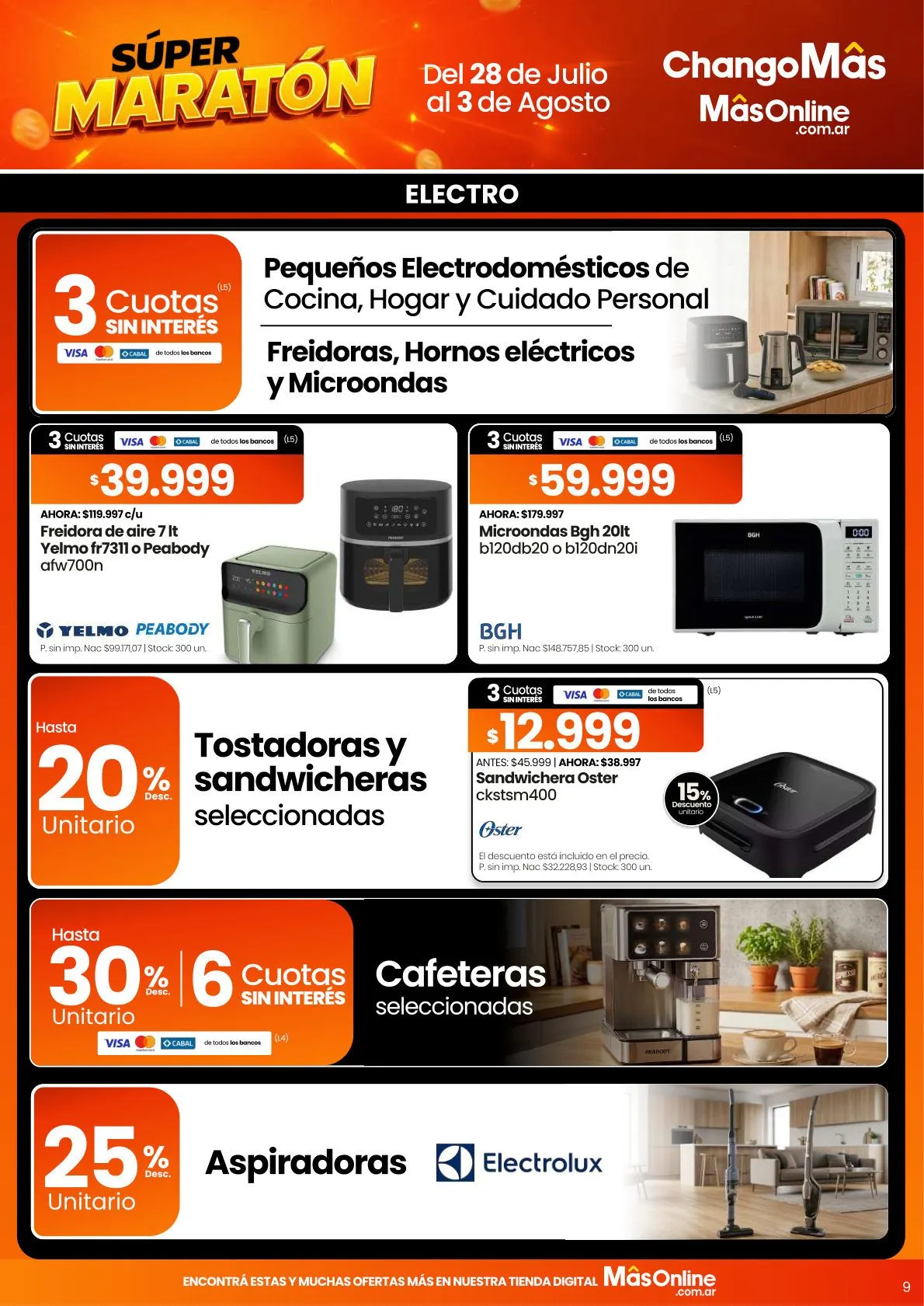Ofertas de Changomas — 2026-07-28 28 de julio al 3 de agosto 2026 - Página 9 del catálogo