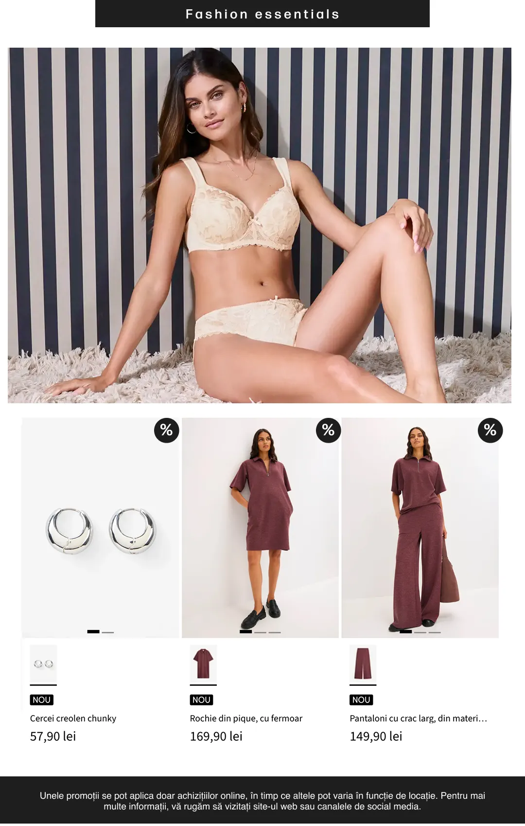 Catalog Fashion essentials de la 6 august până la 21 august 2026 - Revista Pagina 9