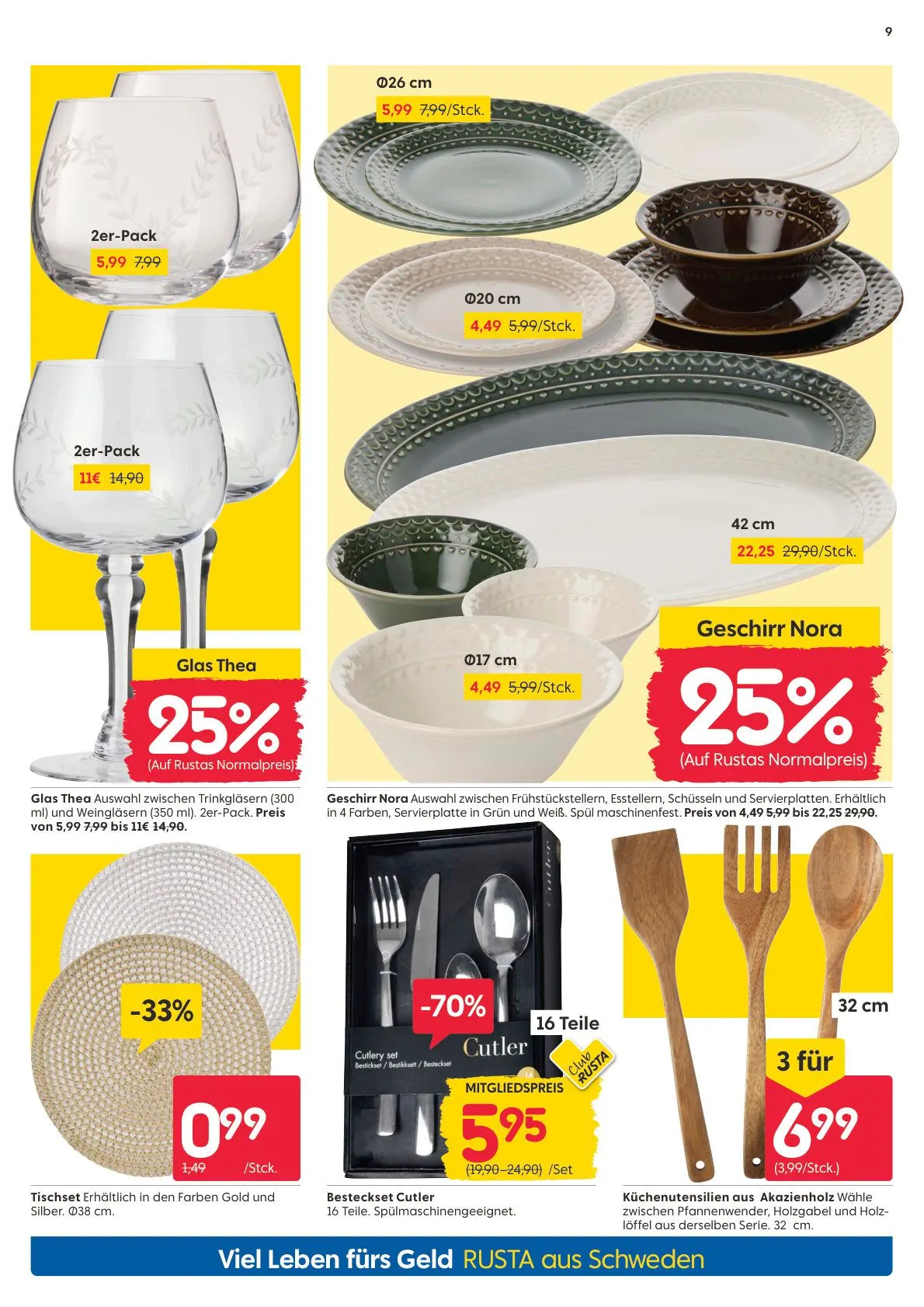 Rusta — 2026-09-13 von 13. September bis 18. September 2026 - Prospekt seite 9