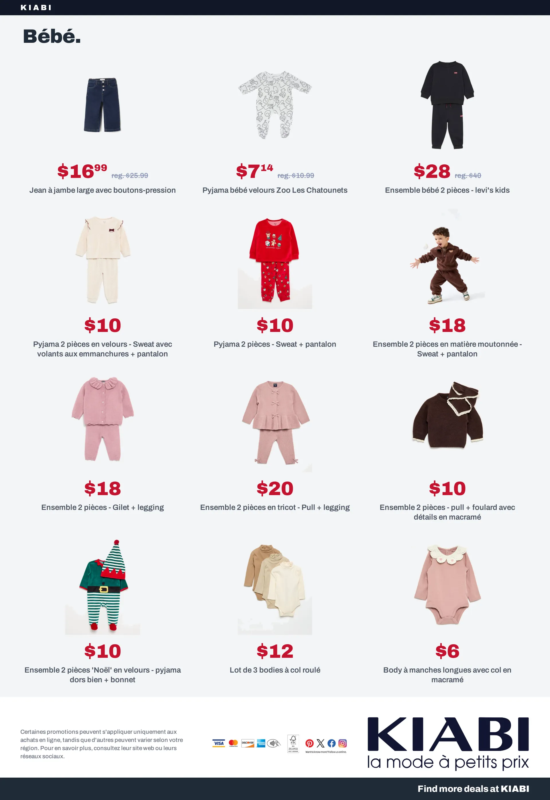 KIABI — Catálogo 1 — 2026-10-15 du 15 octobre au 29 octobre 2026 - Catalogue page 9
