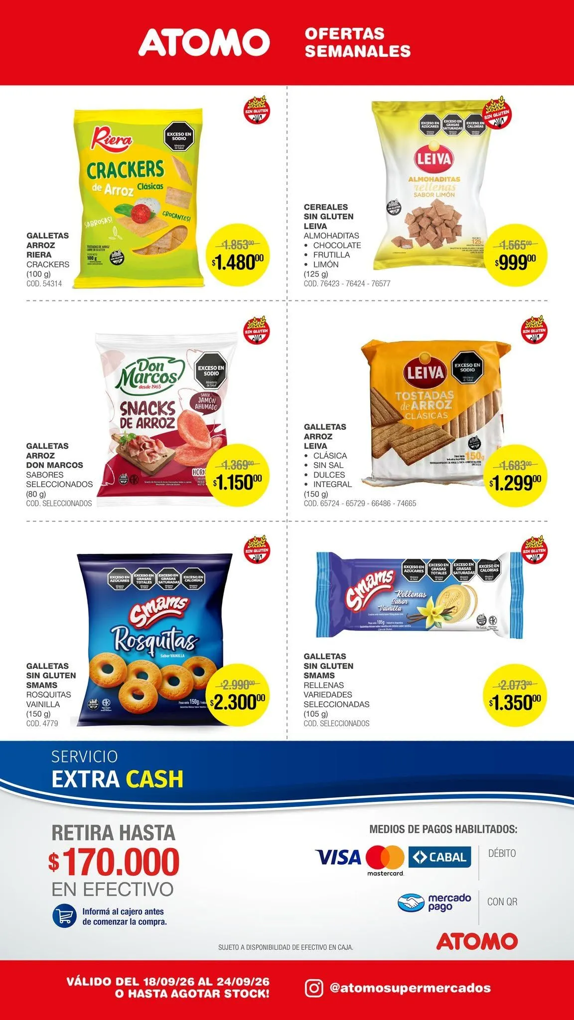 Ofertas de Atomo — 2026-09-22 18 de septiembre al 24 de septiembre 2026 - Página 9 del catálogo