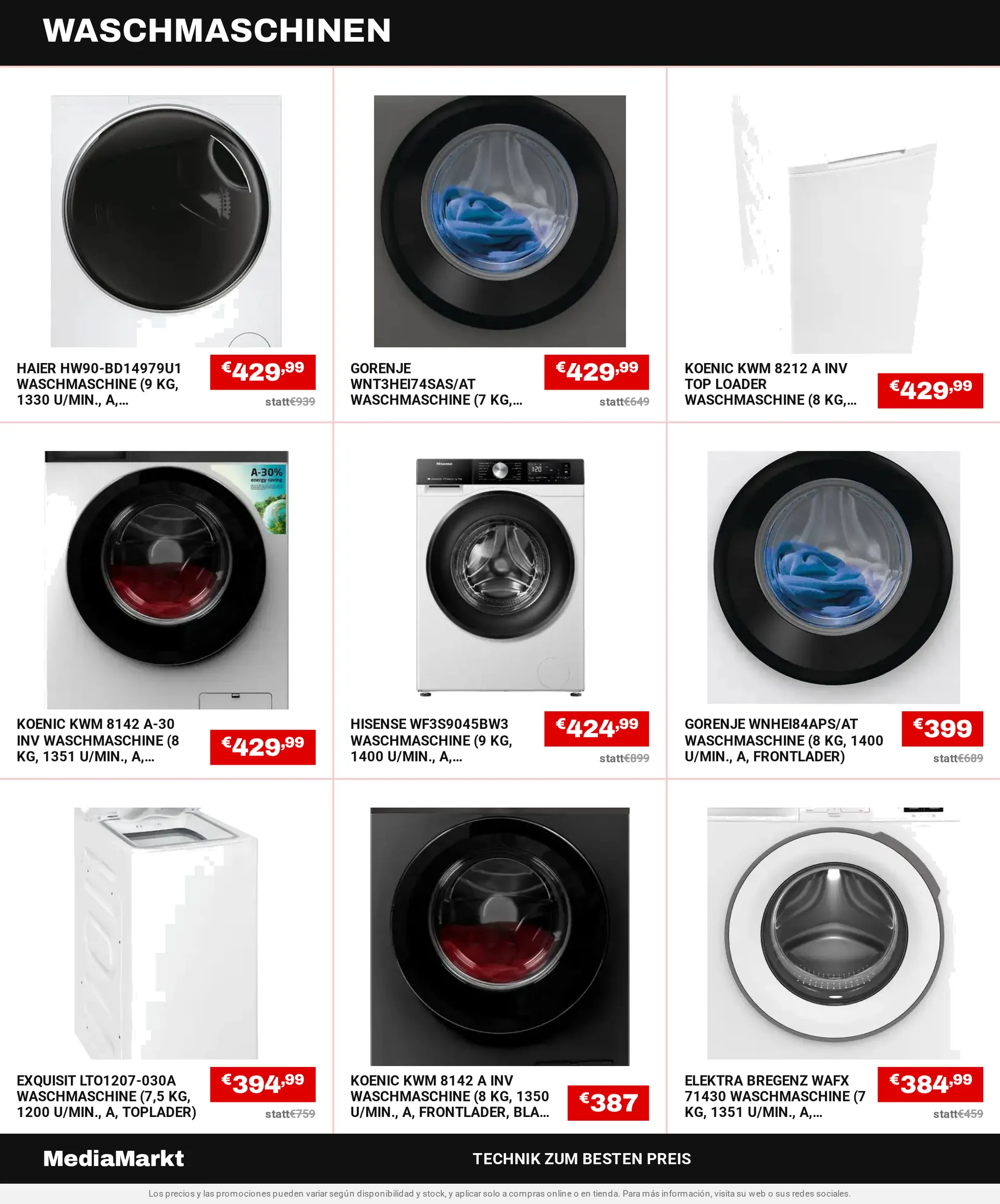 MediaMarkt — 2026-08-13 von 13. August bis 27. August 2026 - Flugblätt seite 9