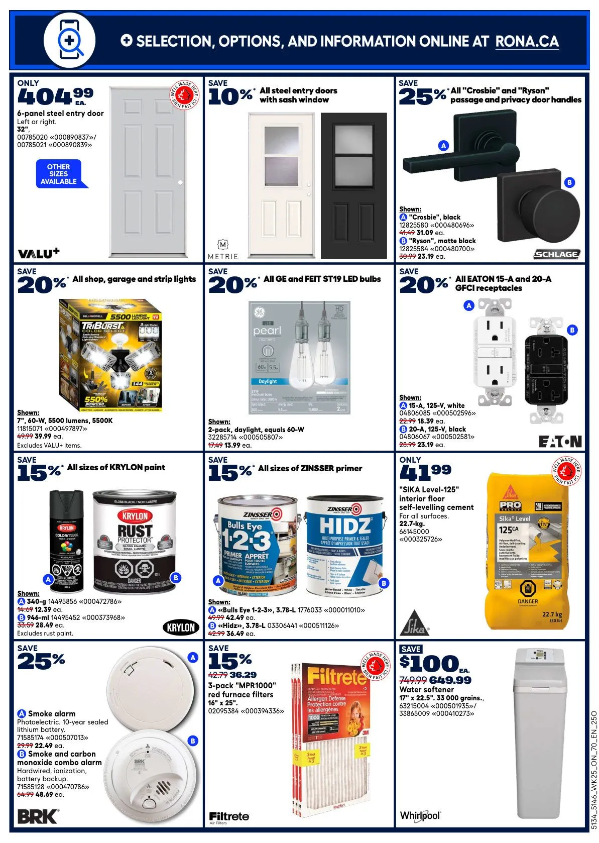 RONA — 2026-07-28 from July 16 to July 30 2026 - flyer page 9