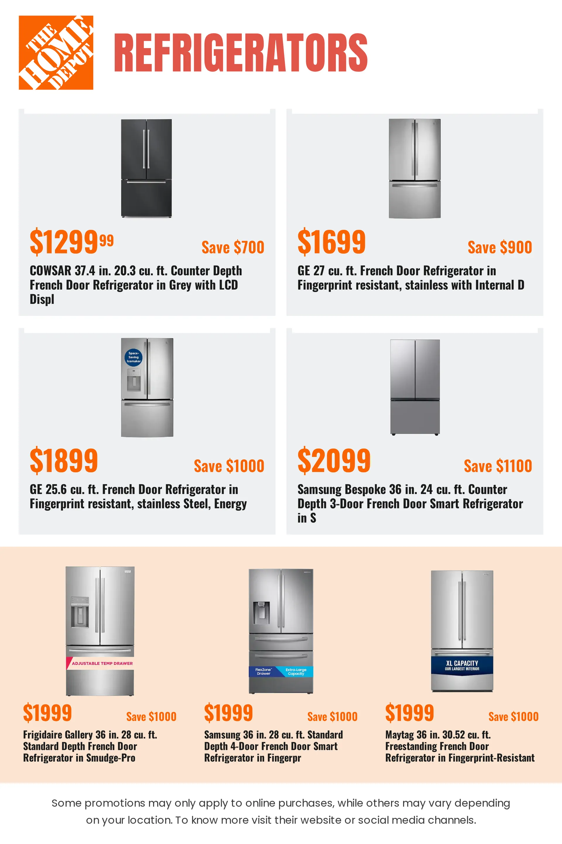 Weekly promotion The Home Depot — Catálogo 1 — 2026-10-20 spanning from October 20 to November 4 2026 - Page 9 for Catalogue 365