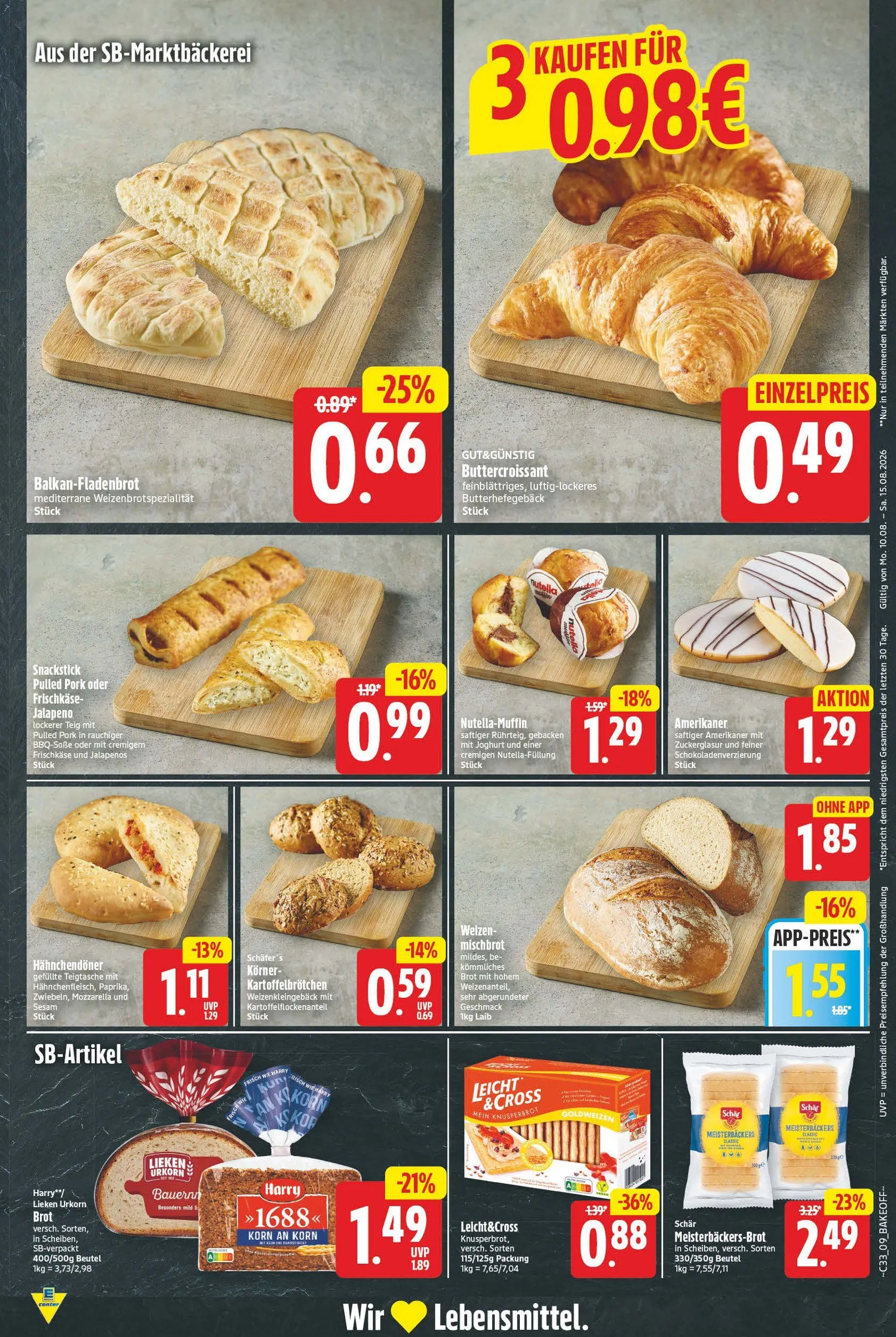 Edeka — 2026-08-10 von 10. August bis 25. August 2026 - Prospekt seite 9