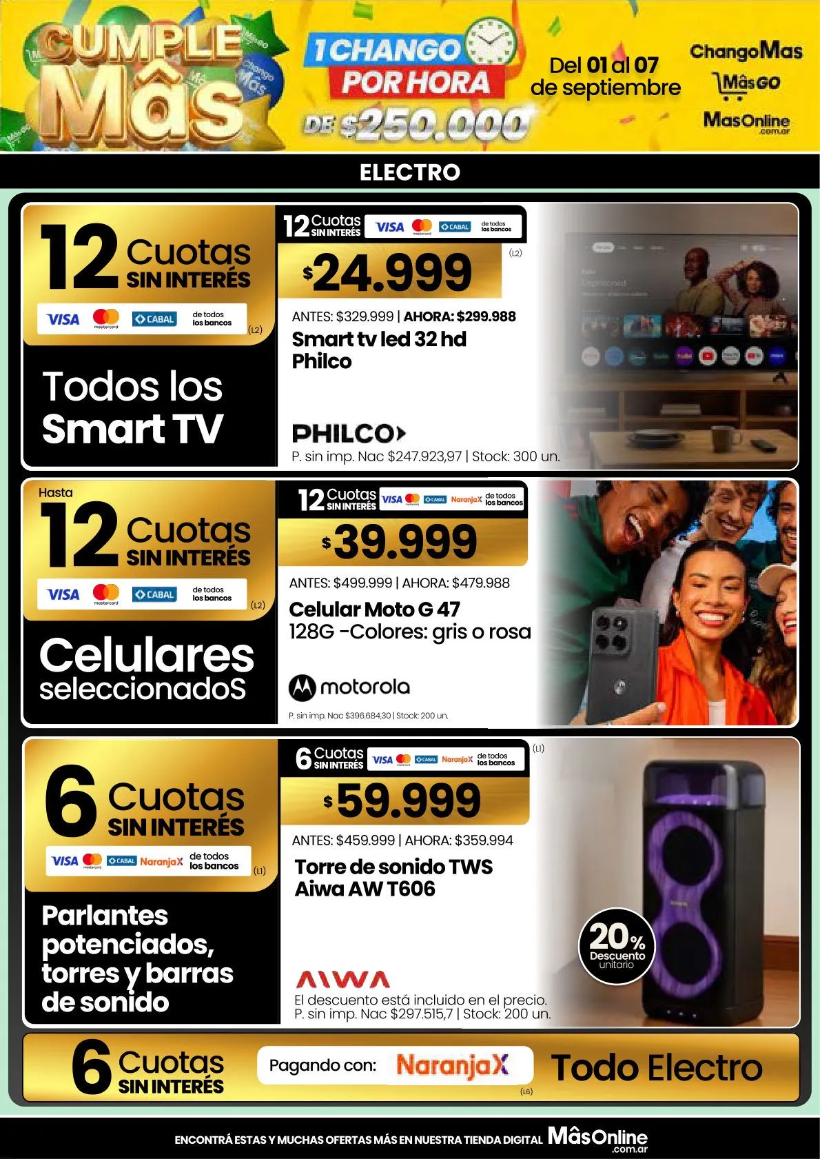 Ofertas de Changomas — 2026-09-02 2 de septiembre al 7 de septiembre 2026 - Página 9 del catálogo