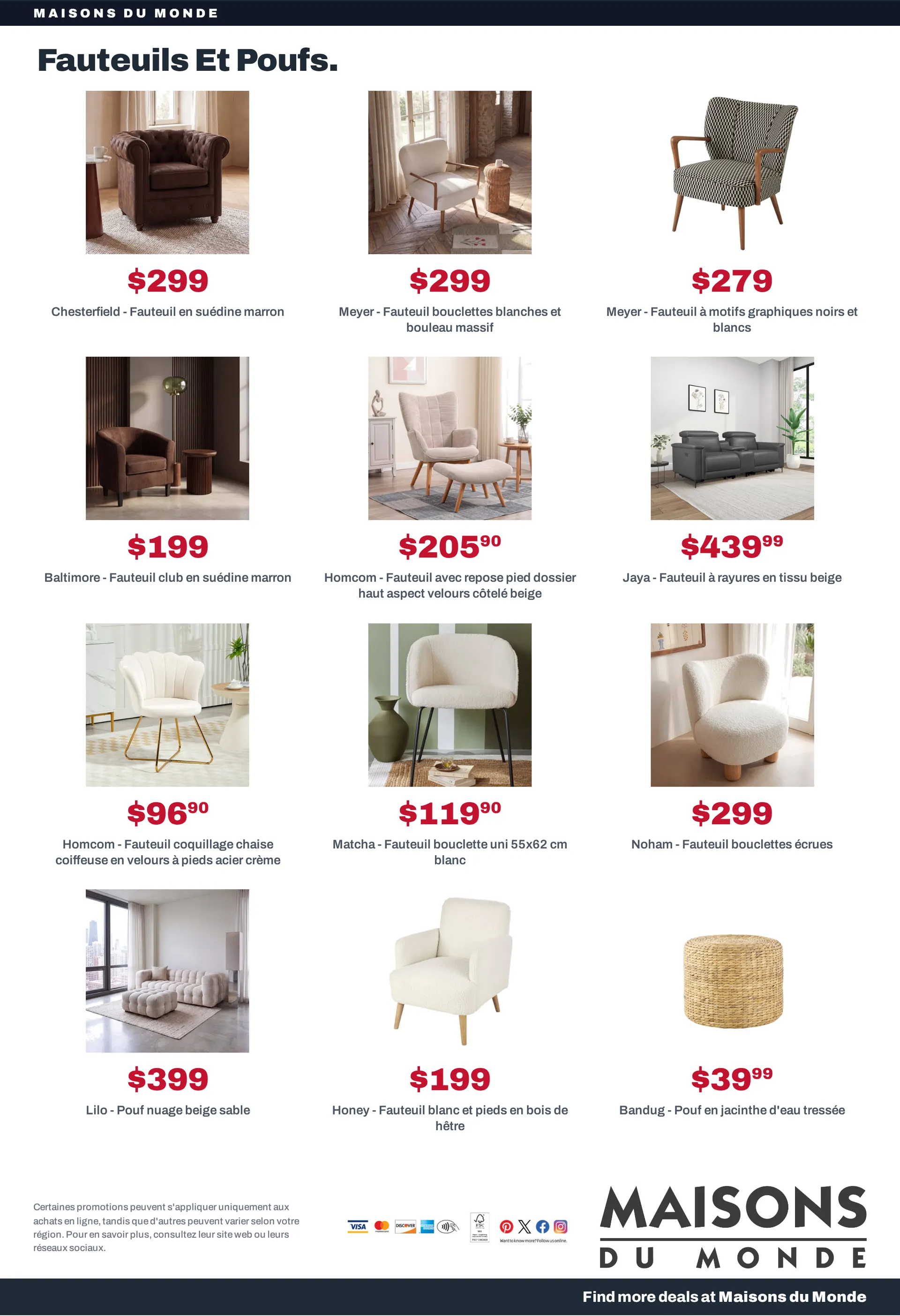 Maisons du Monde — 2026-10-27 du 27 octobre au 11 novembre 2026 - Catalogue page 9