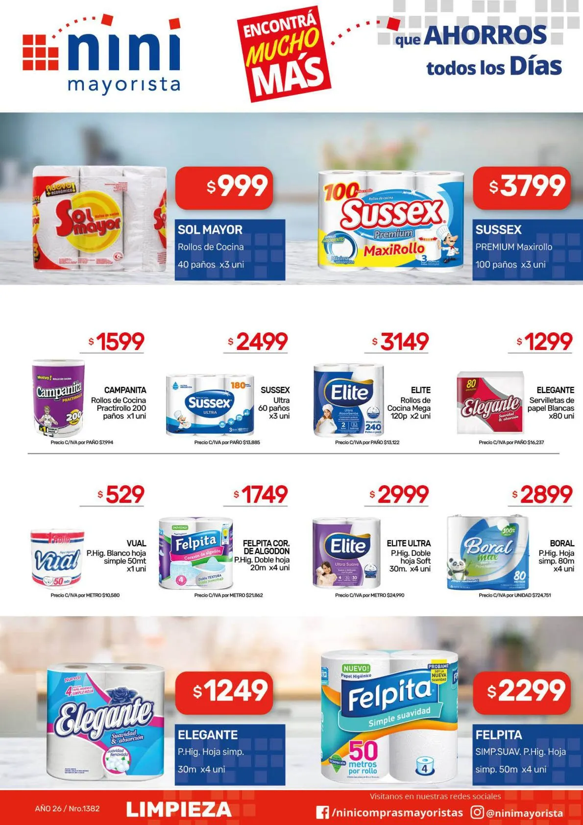 Ofertas de Nini Mayorista — 2026-10-19 19 de octubre al 25 de octubre 2026 - Página 9 del catálogo