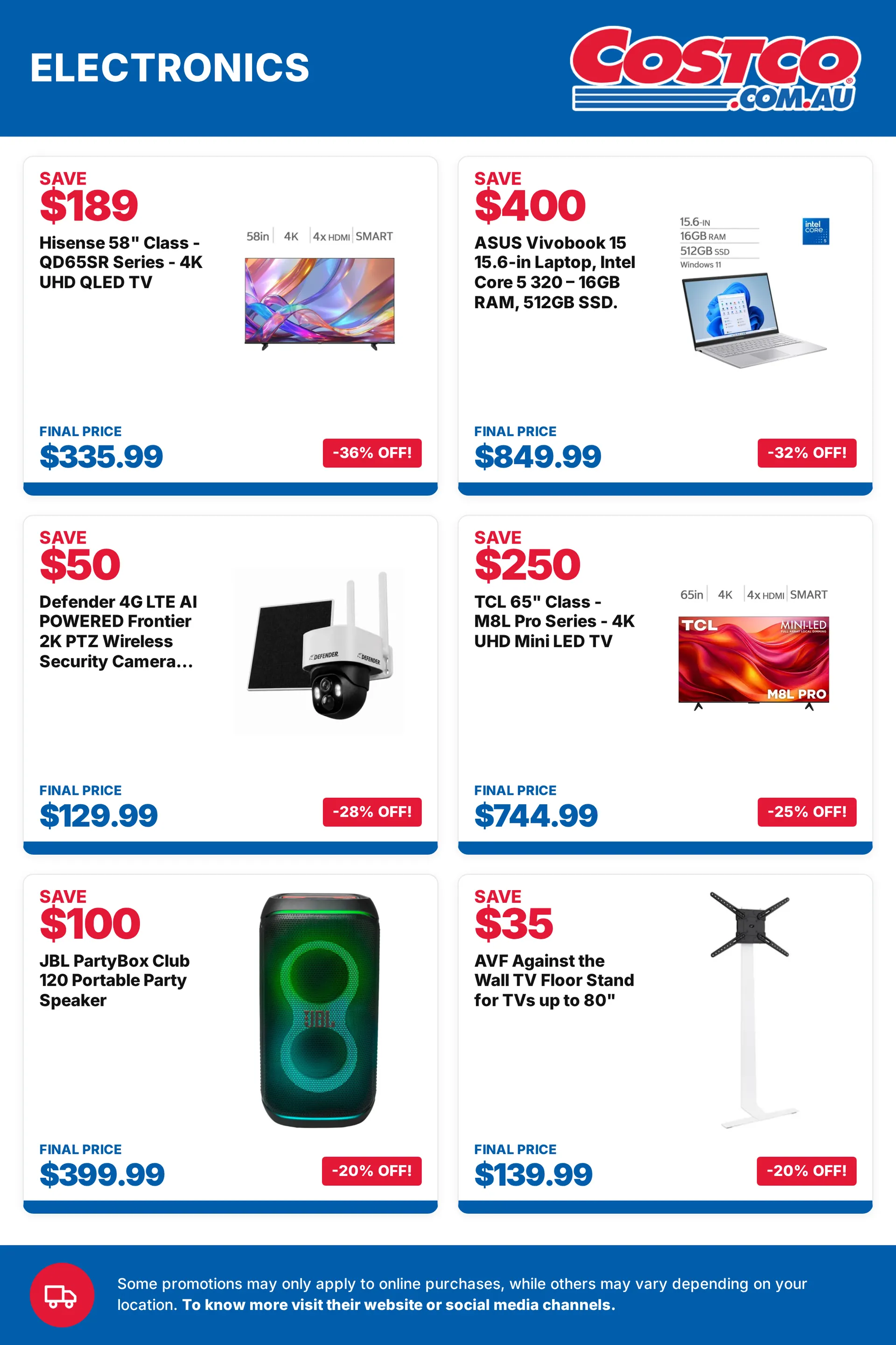Costco — Appliances & Electronics — 2026-10-26 from October 26 to November 9 2026 - flyer page 9