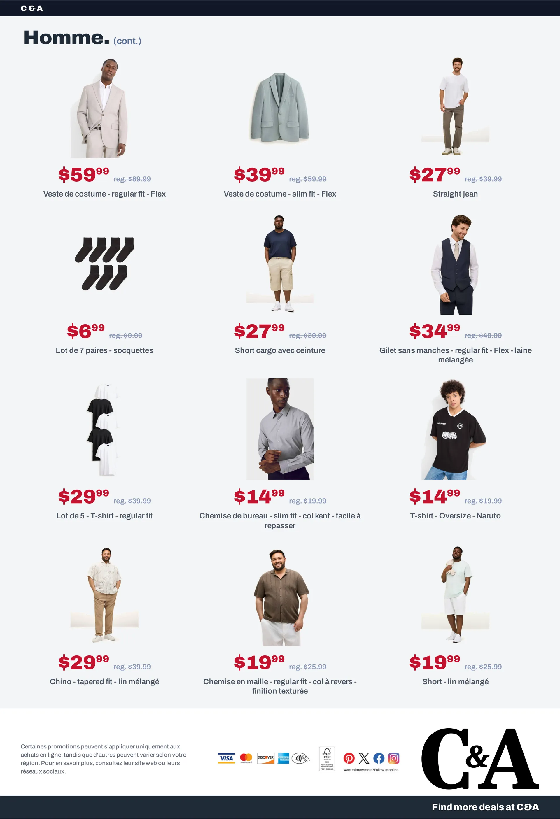 C&A — 2026-08-03 du 3 août au 10 août 2026 - Catalogue page 9